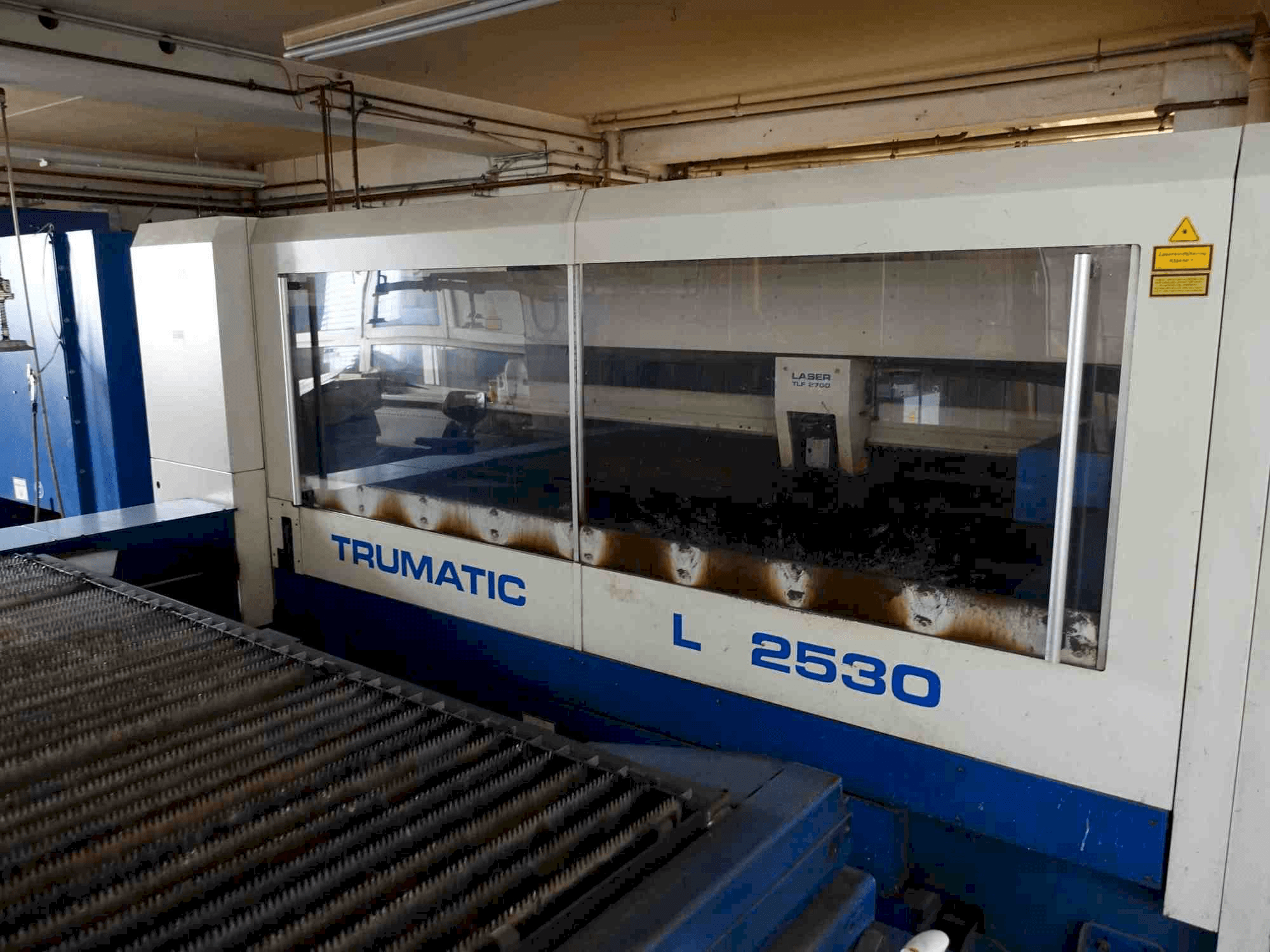 Trumpf Trumatic L2530-maskinen framifrån