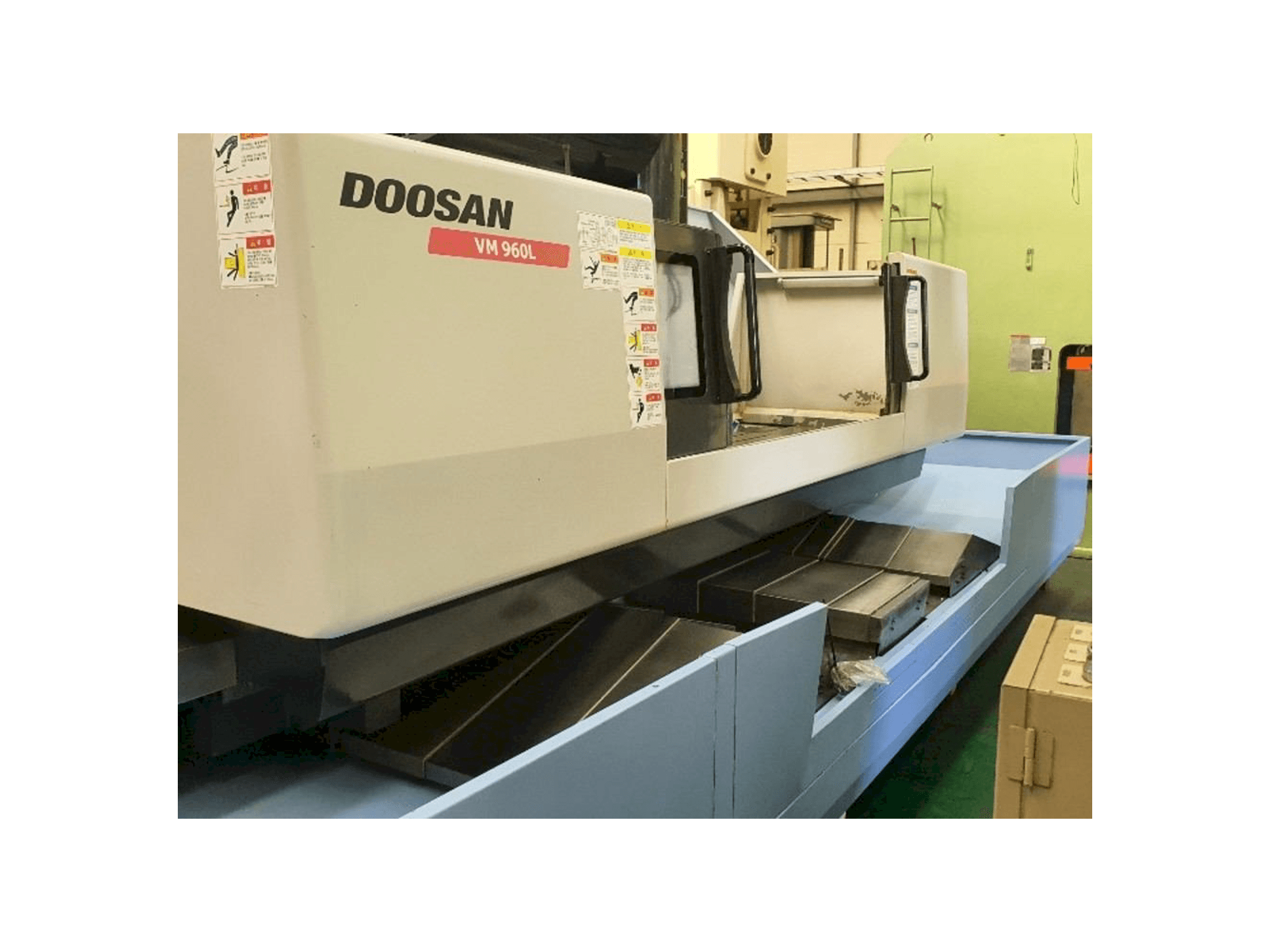 Doosan VM 960L-maskinen framifrån