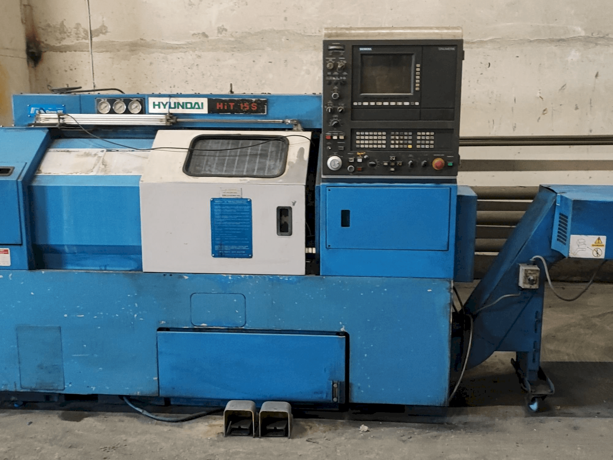 Hyundai HIT15s-maskinen framifrån