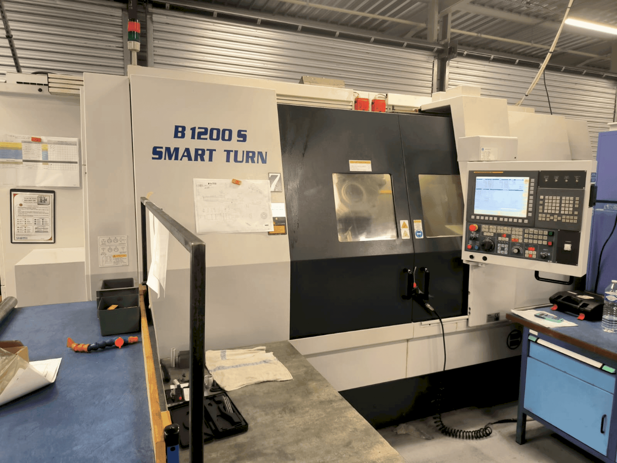 Biglia B1200S SMART TURN-maskinen framifrån