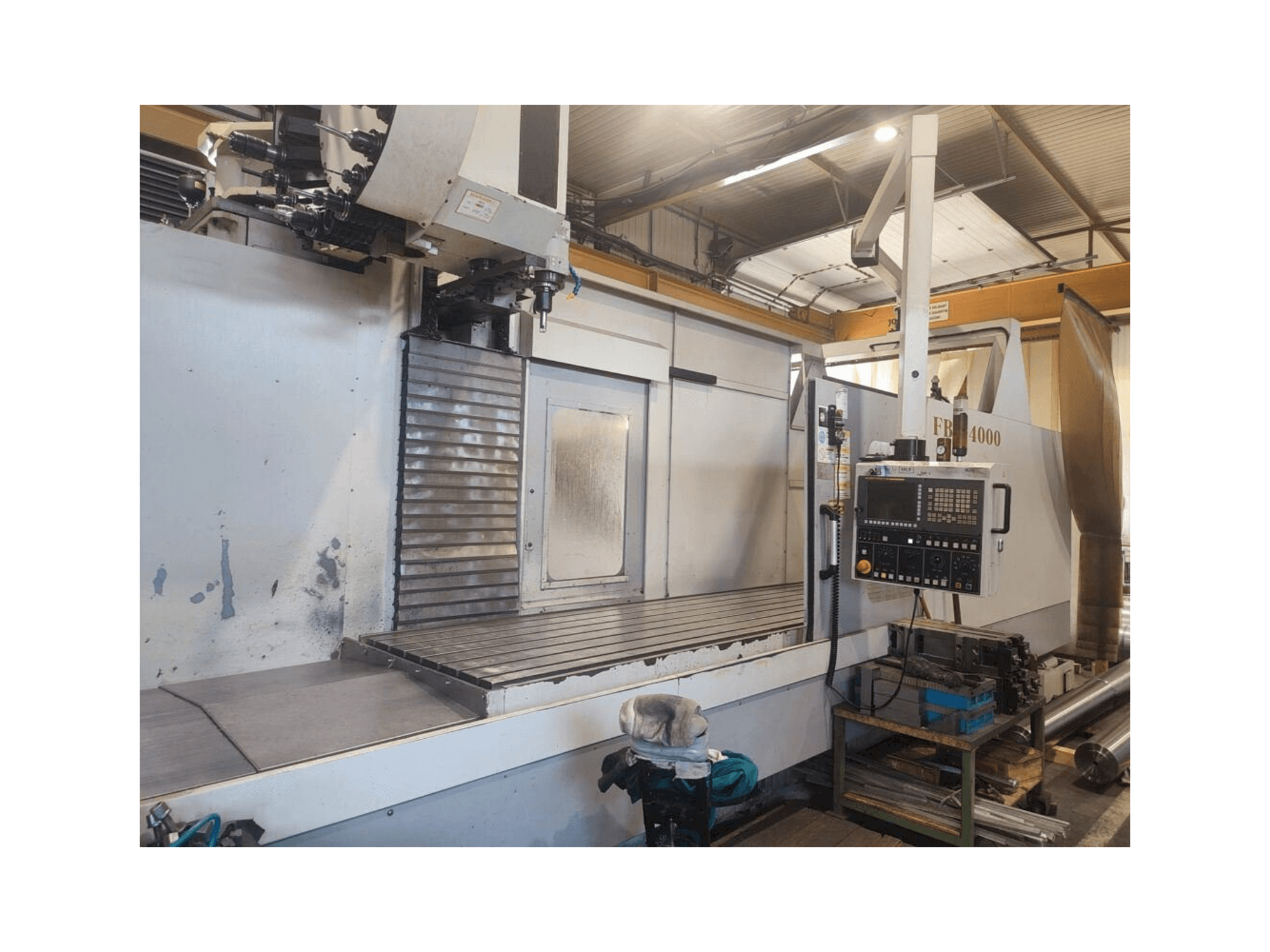 Eumach FBE-4000-maskinen framifrån