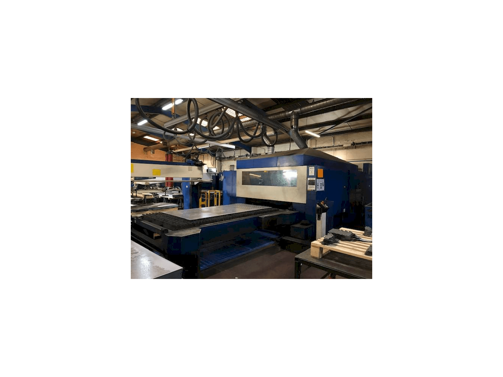 Trumpf Traumatic L 3050-maskinen framifrån
