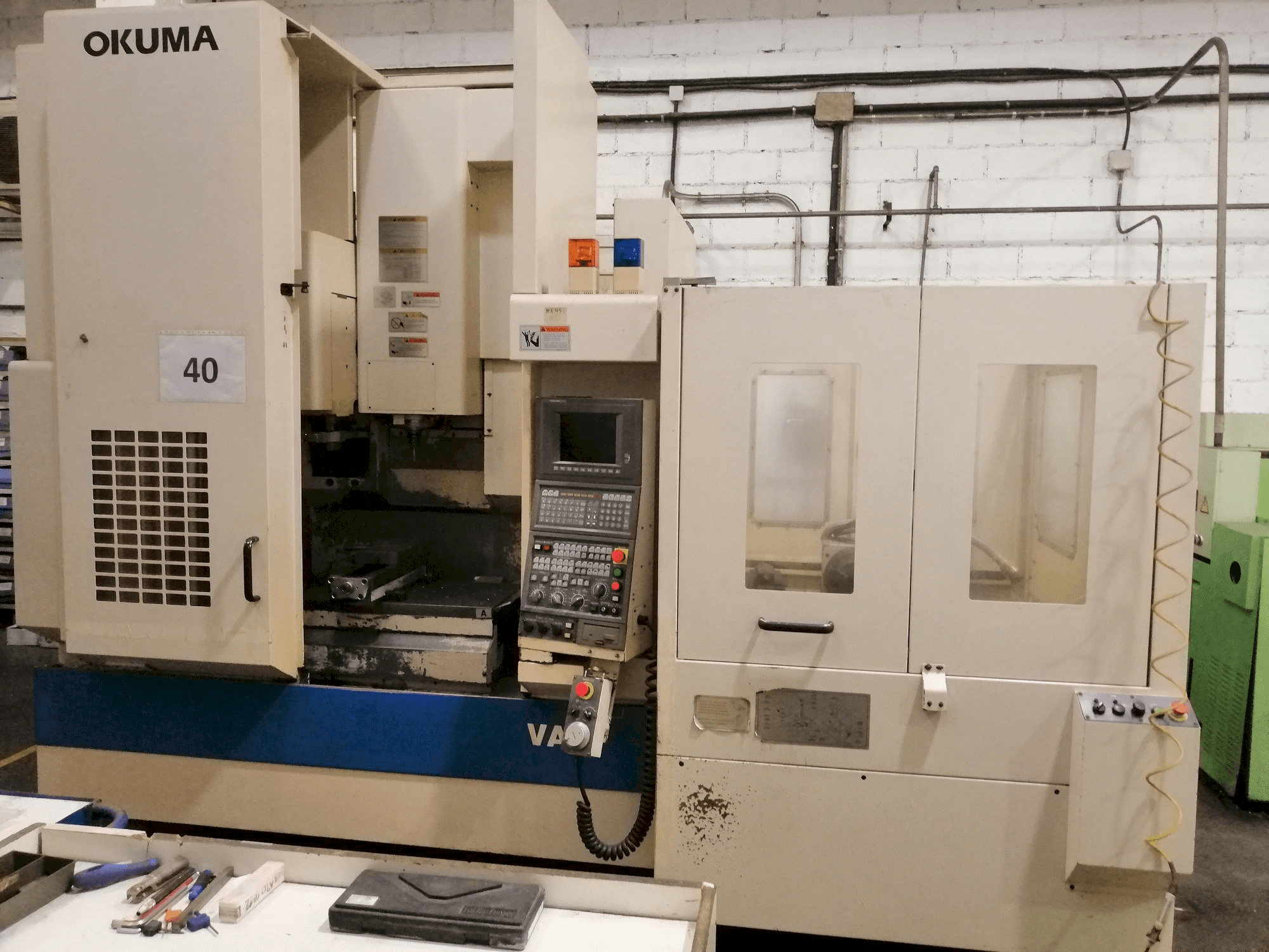 Okuma 45VAE-maskinen framifrån