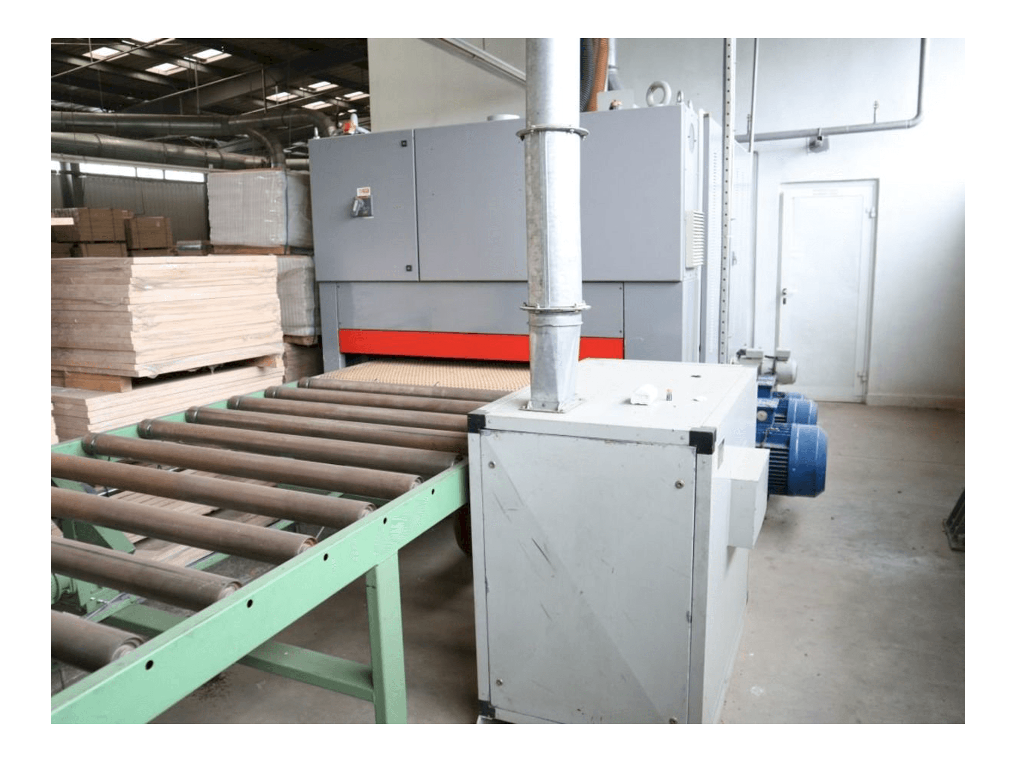 ESTERER A.G. HDN 600-maskinen framifrån