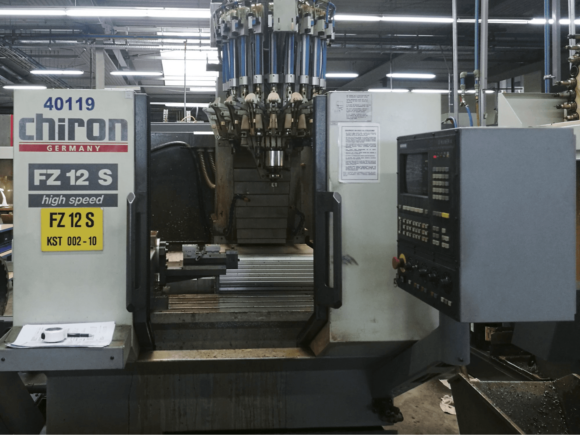 Chiron-maskinen framifrånFZ 12 S