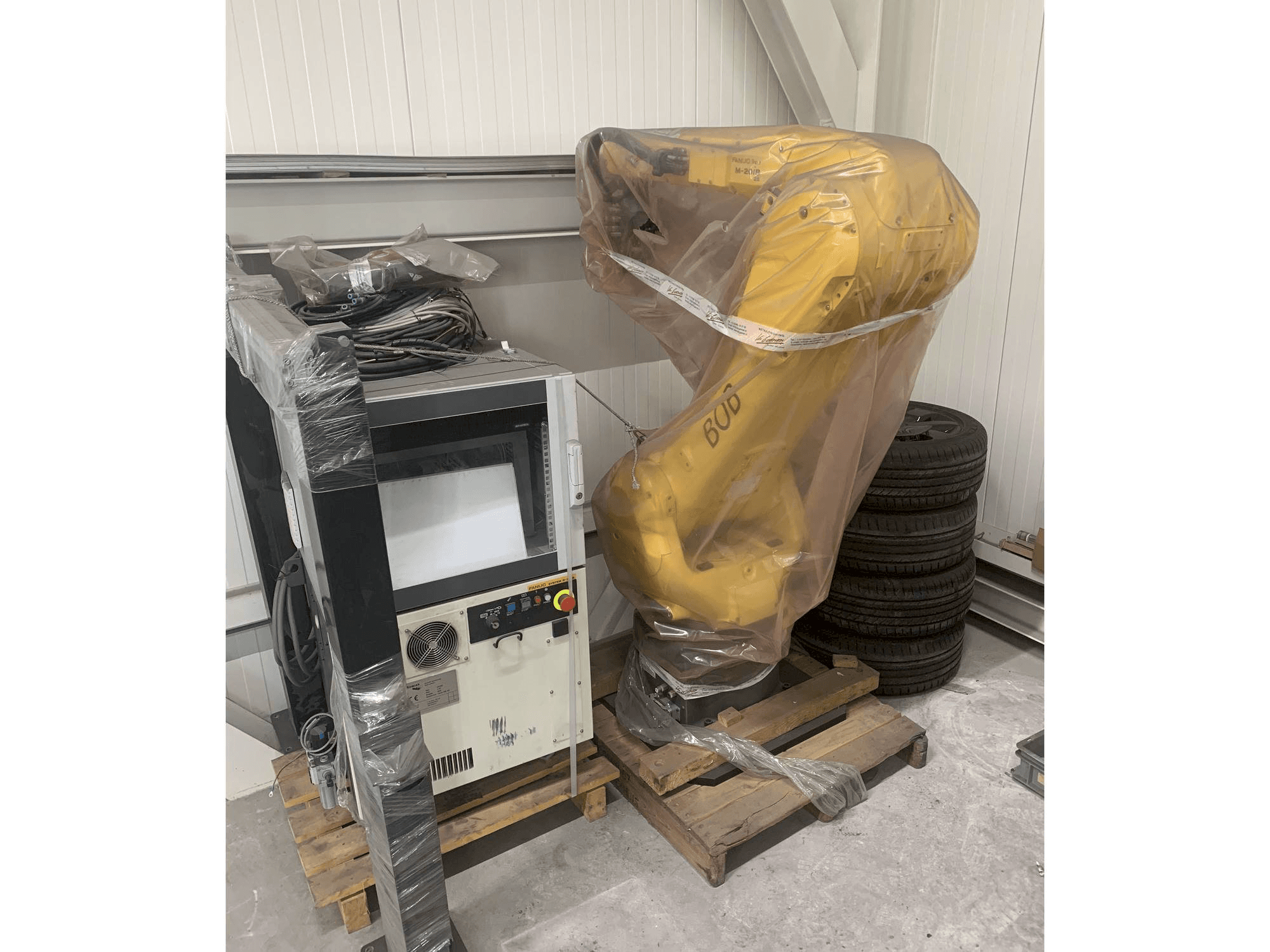 FANUC M-20iB-maskinen framifrån