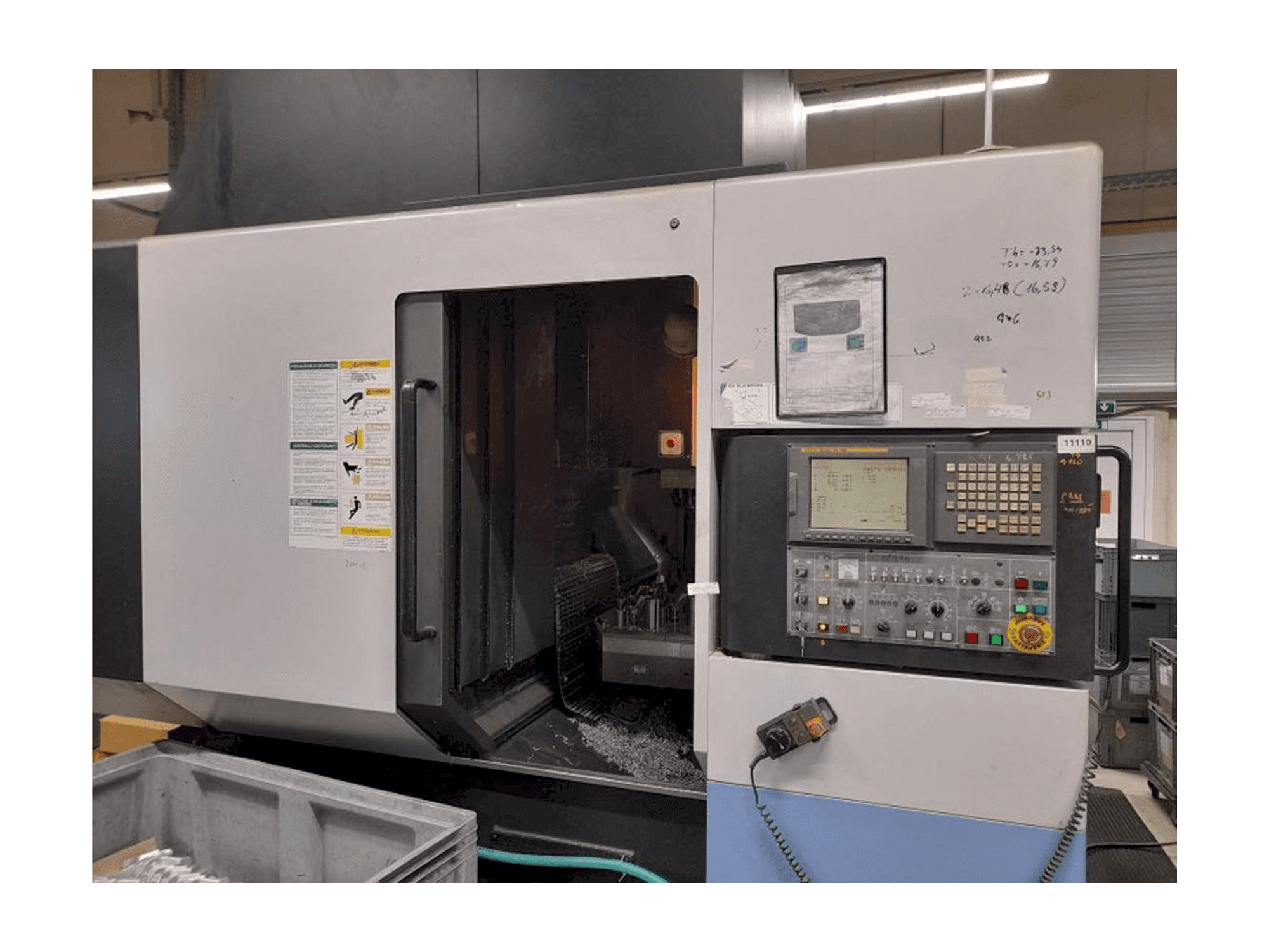 Doosan VC 500-maskinen framifrån