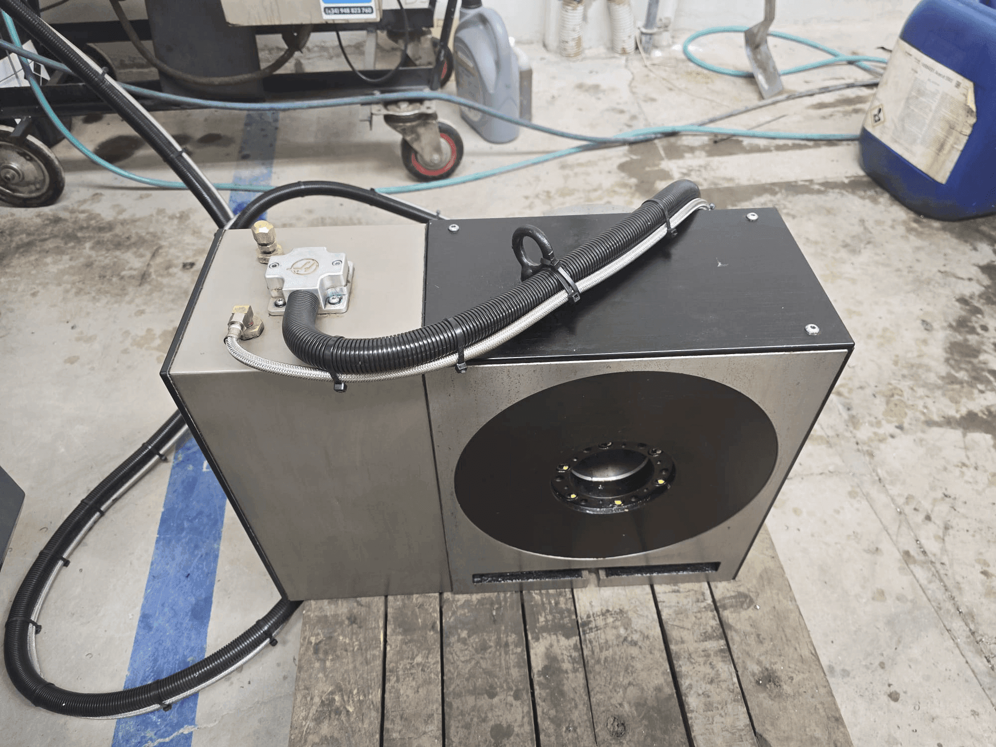 HAAS HRT310-maskinen framifrån