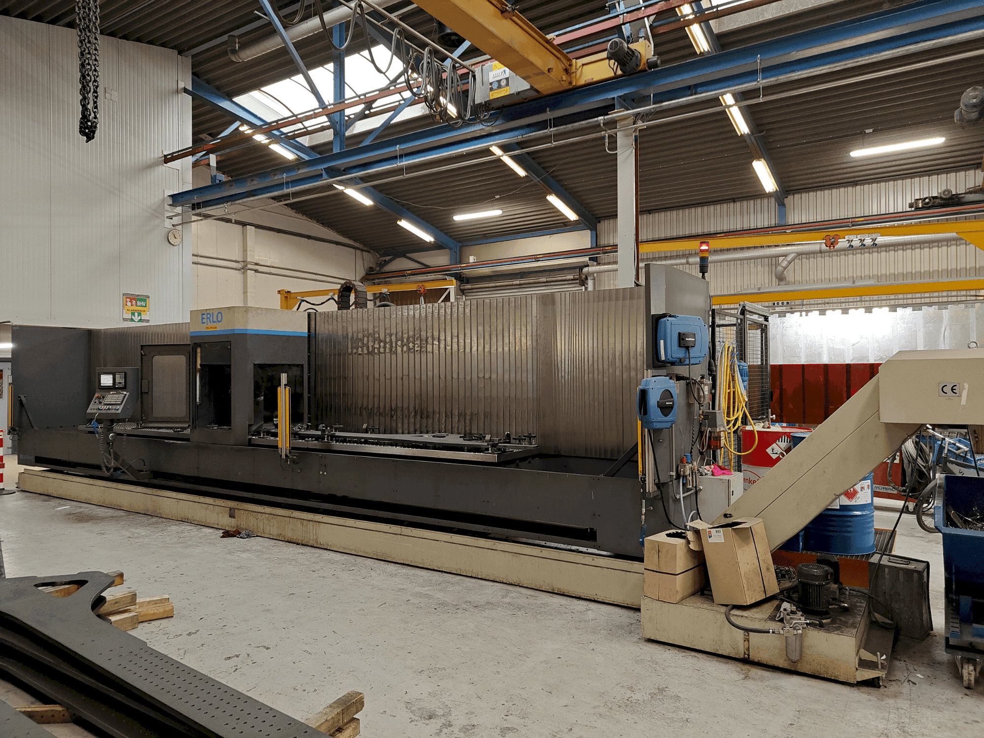 Erlo TH-40-maskinen framifrån