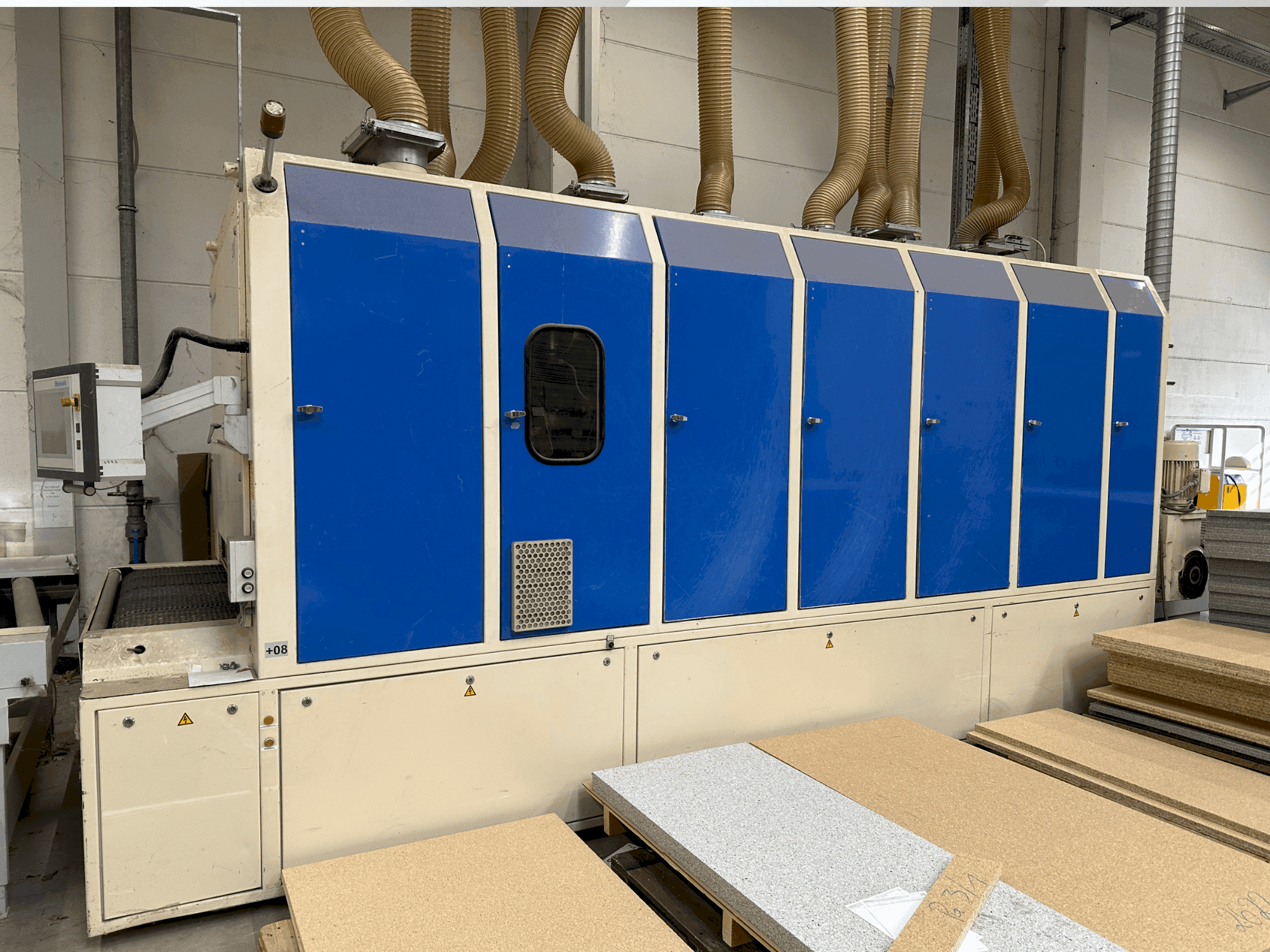 HEESEMANN LSM8 / EA2-maskinen framifrån