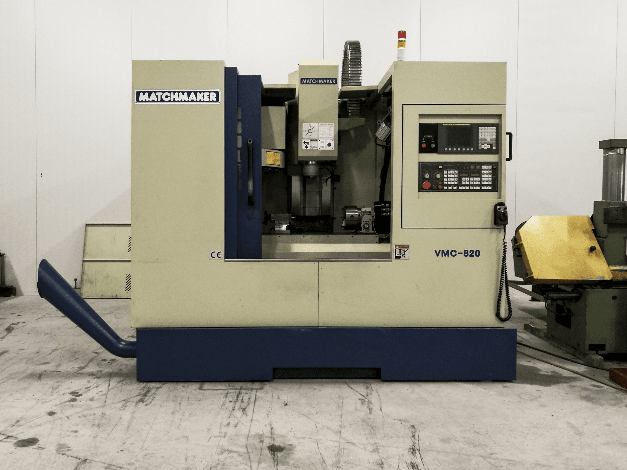 Matchmaker-maskinen framifrånVMC-820
