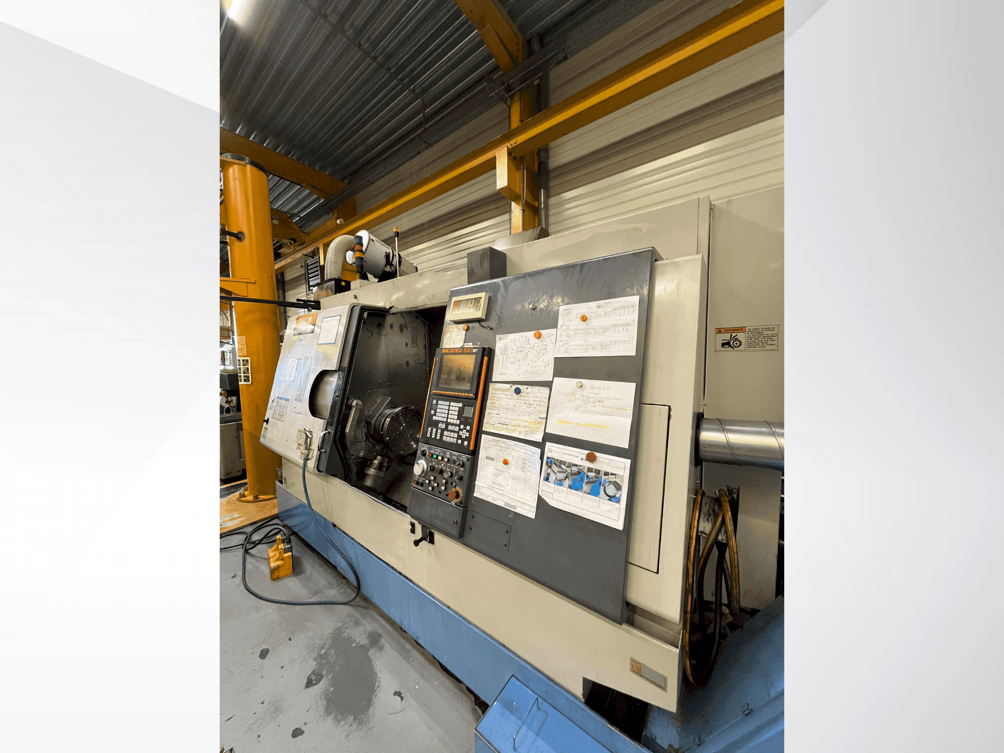 Mazak Integrex 400Y-maskinen framifrån