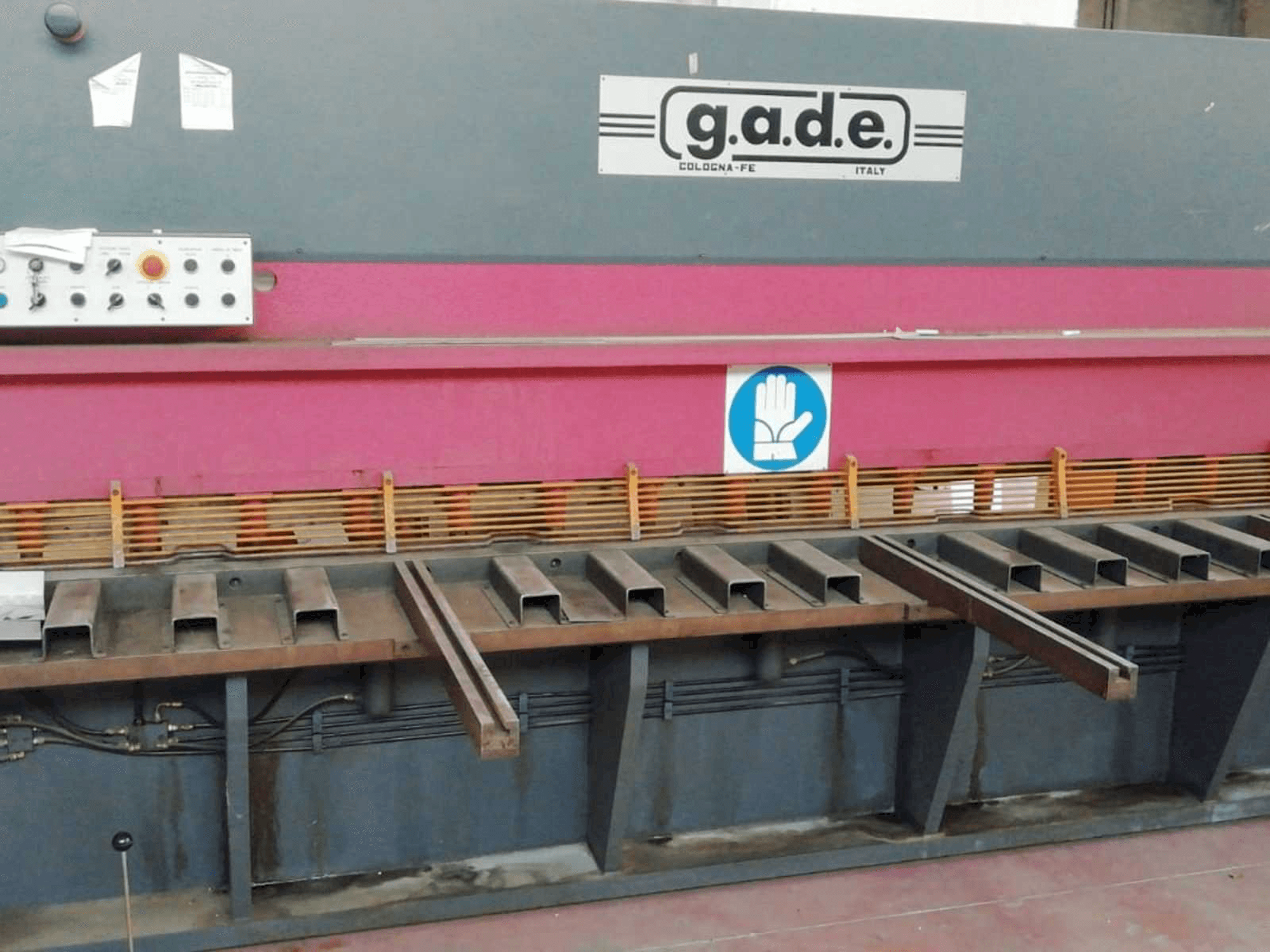 Gade CO - 40 / 4-maskinen framifrån