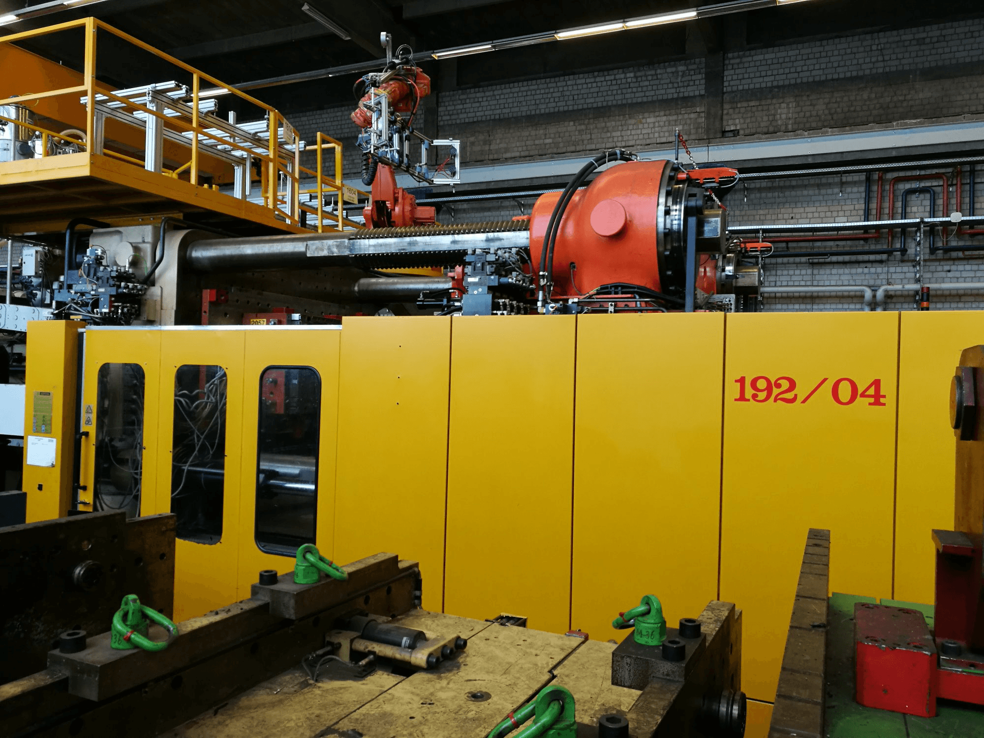 Husky-maskinen framifrånEW 2000 RS 140/130