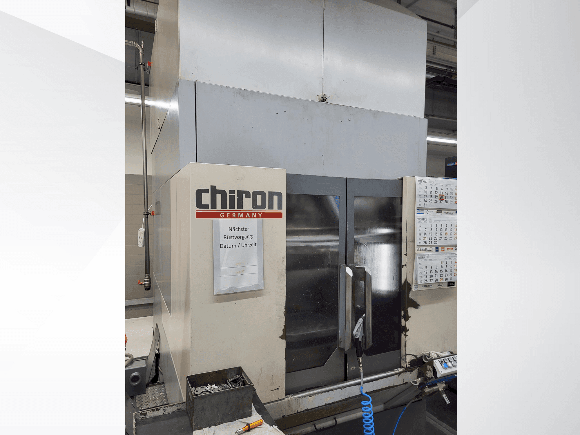 CHIRON FZ 18 W-maskinen framifrån