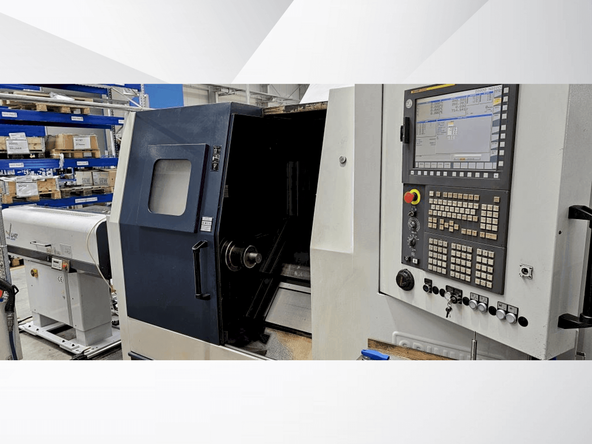 SPINNER TC600-maskinen framifrån