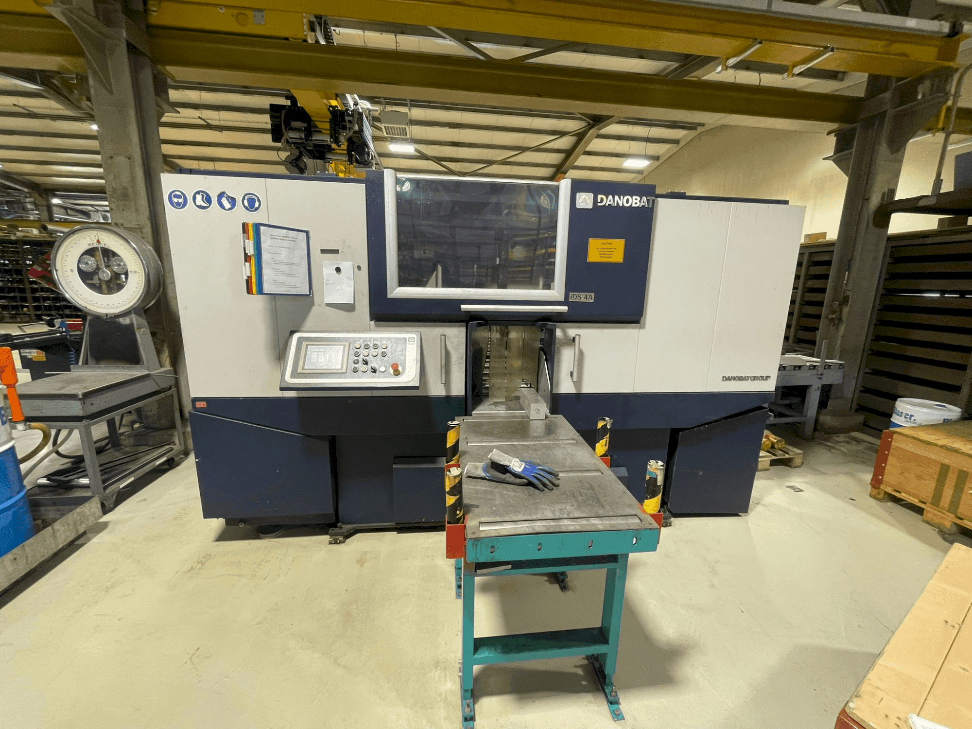 DANOBAT IDS 4A-maskinen framifrån