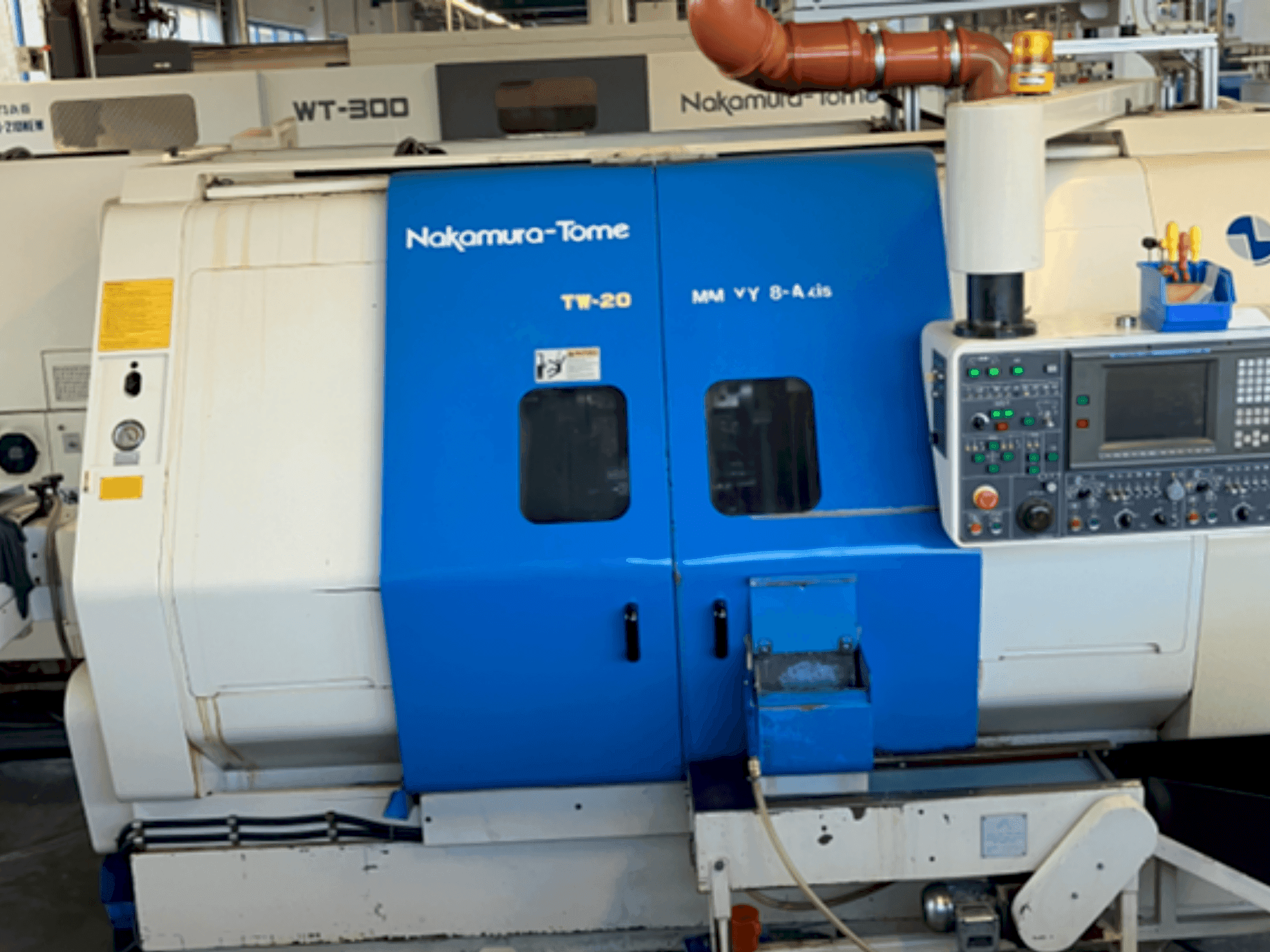 NAKAMURA-TOME TW-20-maskinen framifrån