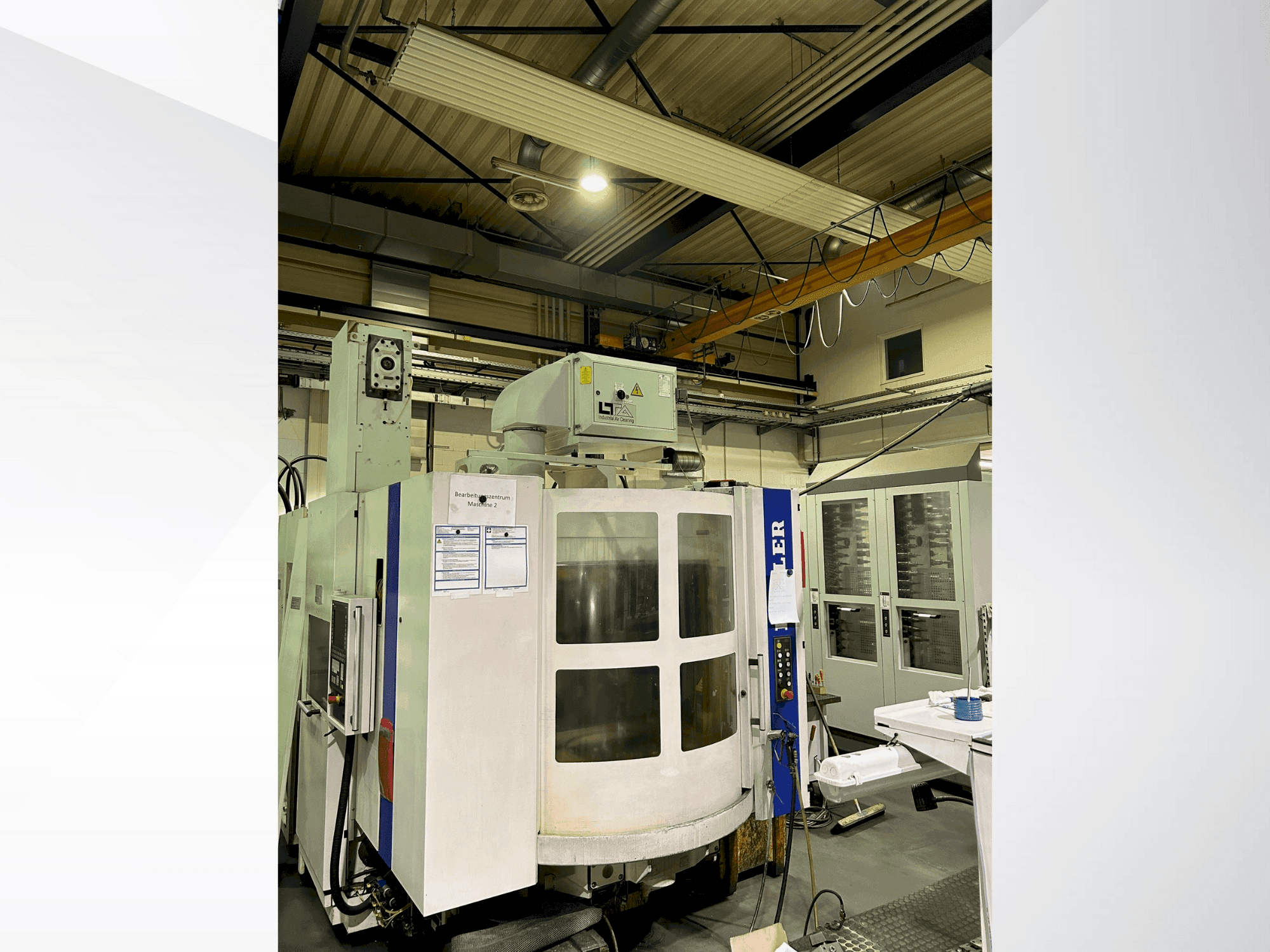 HELLER MC16-maskinen framifrån