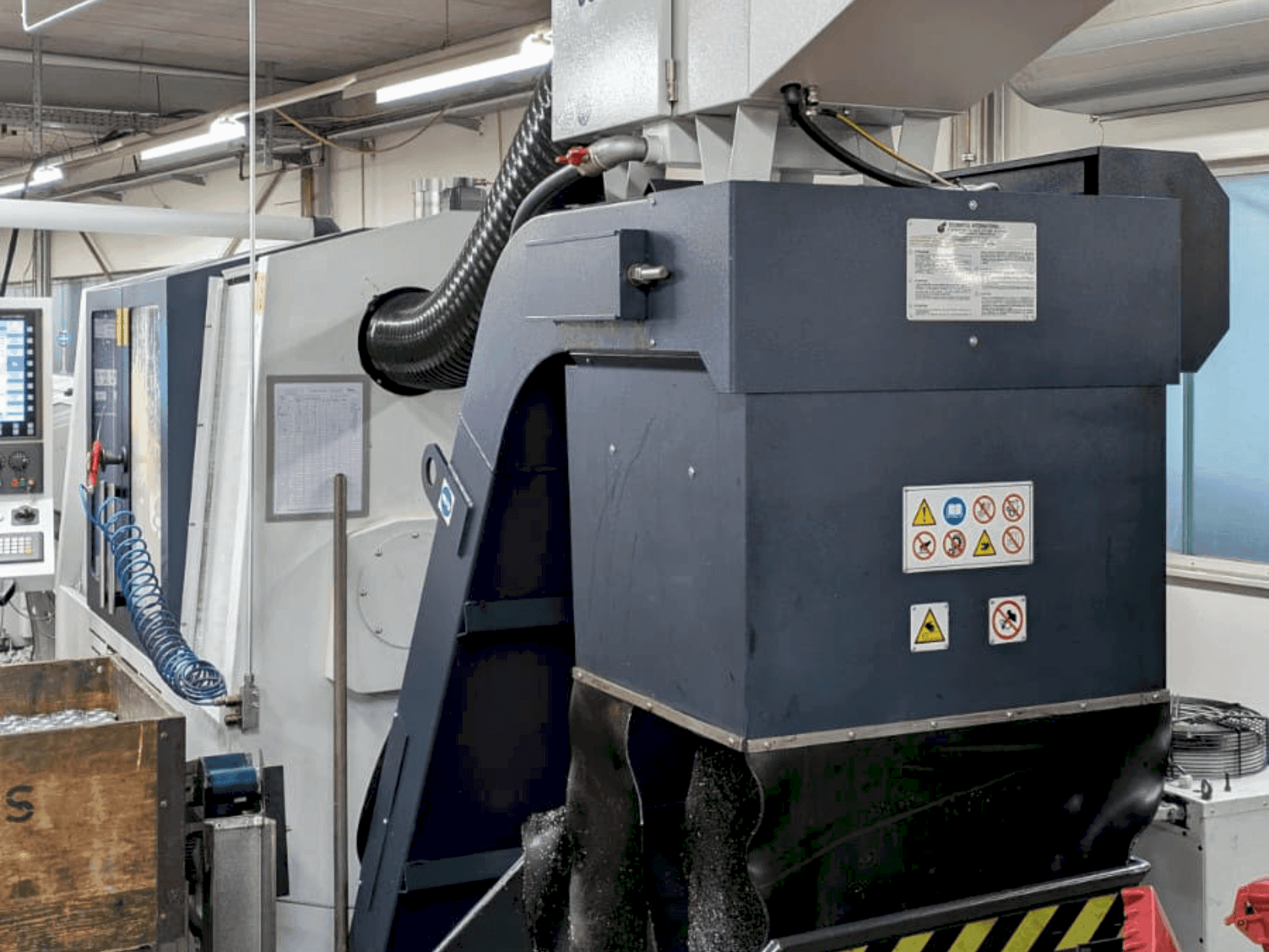 SPINNER TTS 65-DUPLEX-maskinen framifrån