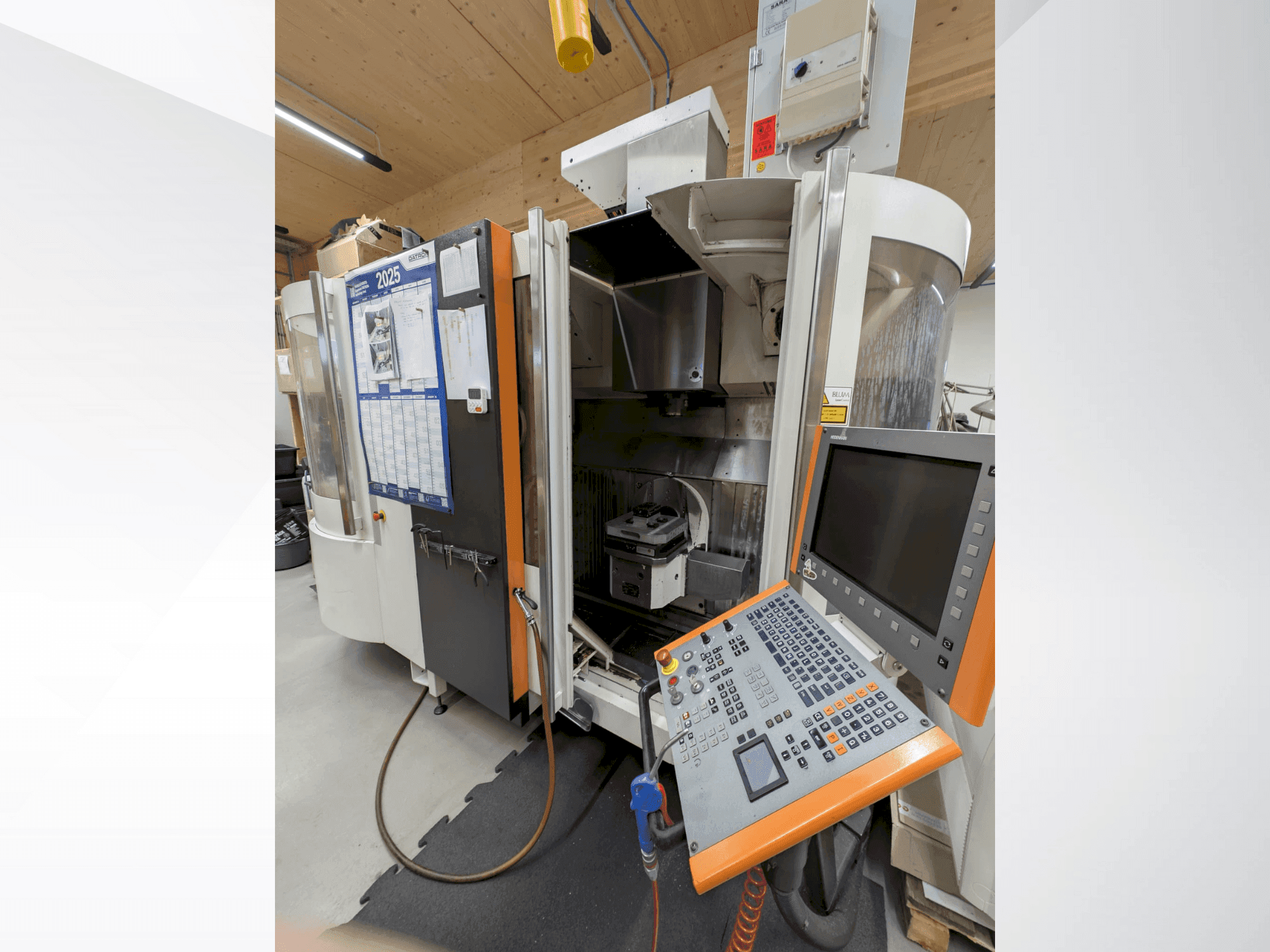 MIKRON UCP 600 Vario-maskinen framifrån