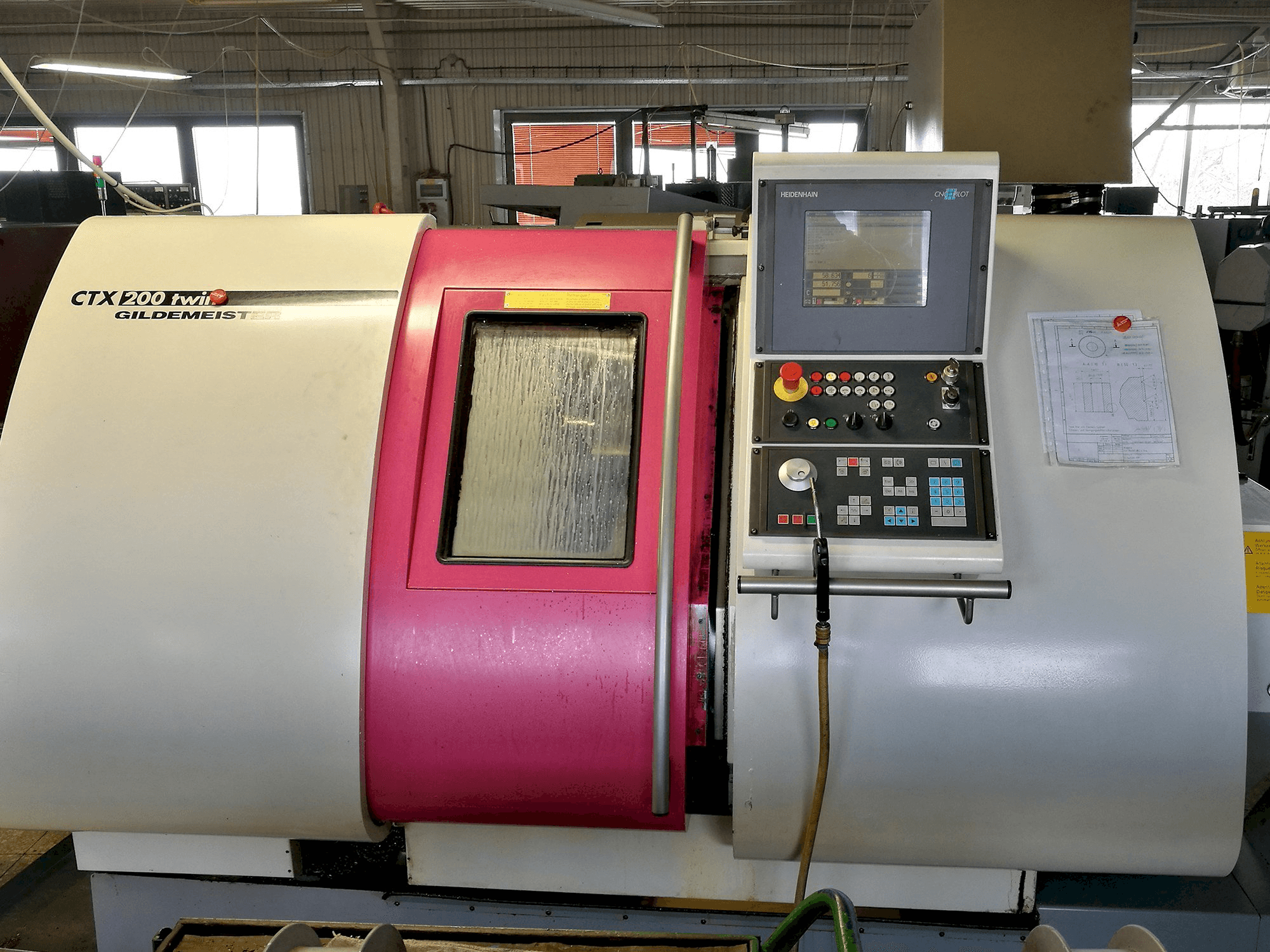 Gildemeister CTX 200 Twin-maskinen framifrån