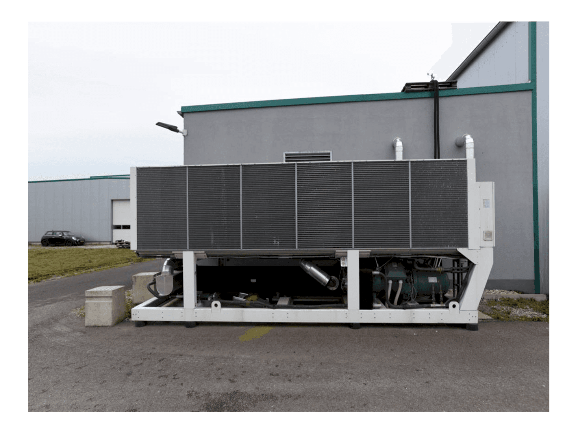 Mitsubishi Electric Glider Evo CLA 660-maskinen framifrån