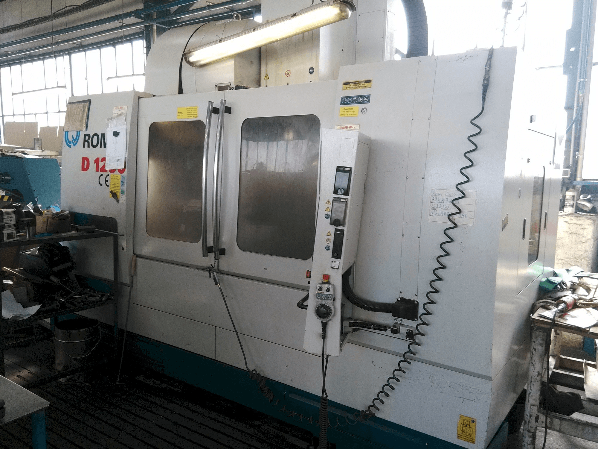 Romi D 1250-maskinen framifrån