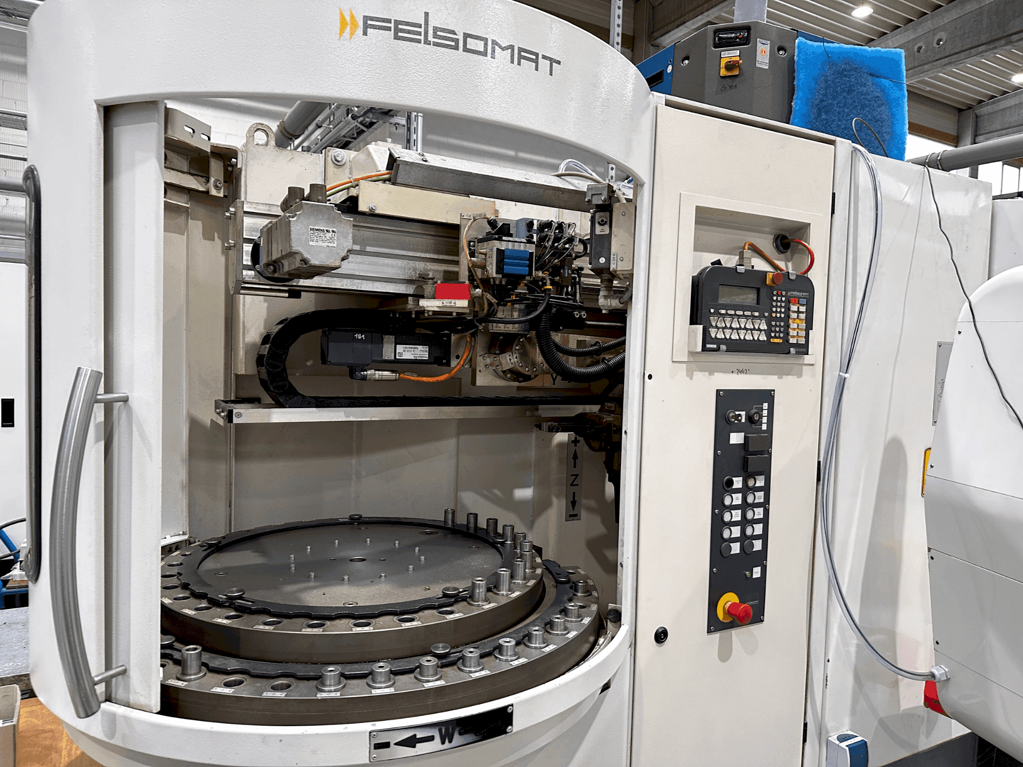 SAACKE UWIID-maskinen framifrån