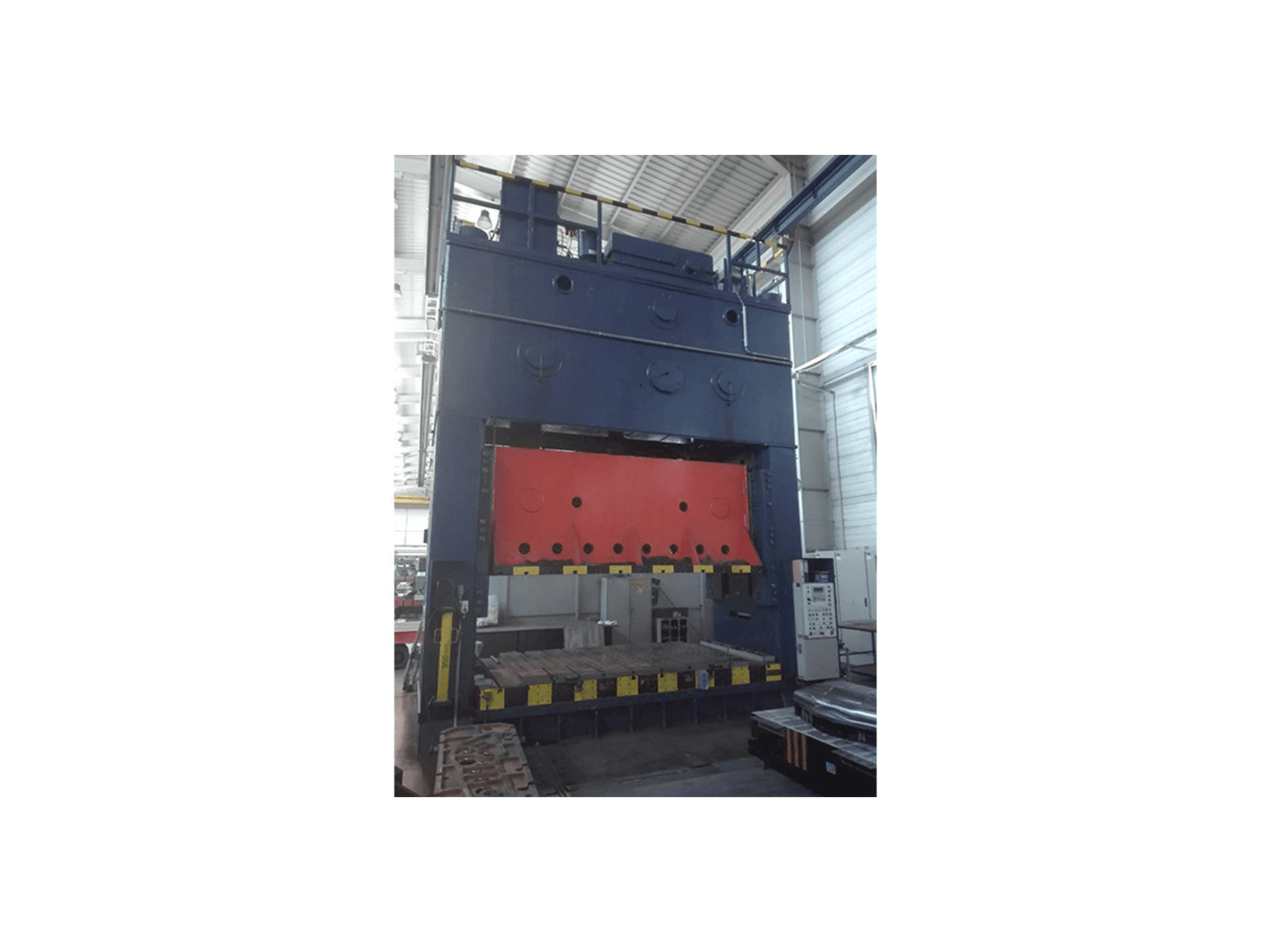 Erfurt PKZZ 1000/4000-maskinen framifrån