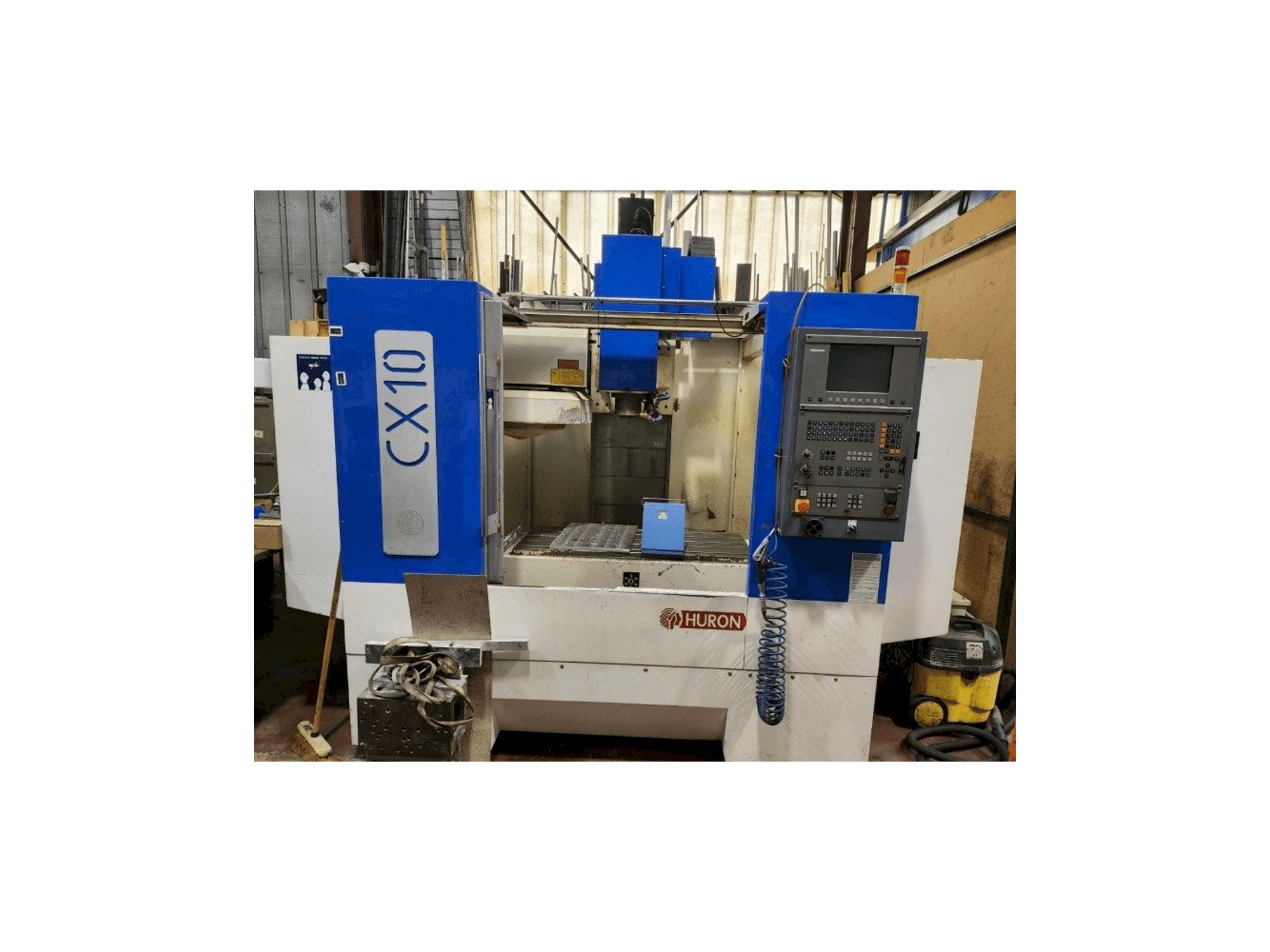 Huron CX10-maskinen framifrån