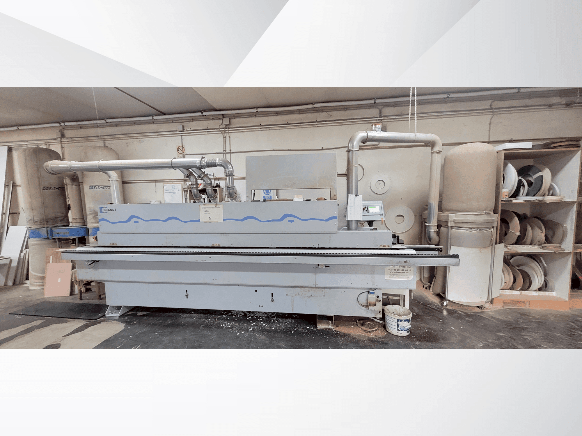 BRANDT KDF 230C Ambition 1230 FC-maskinen framifrån