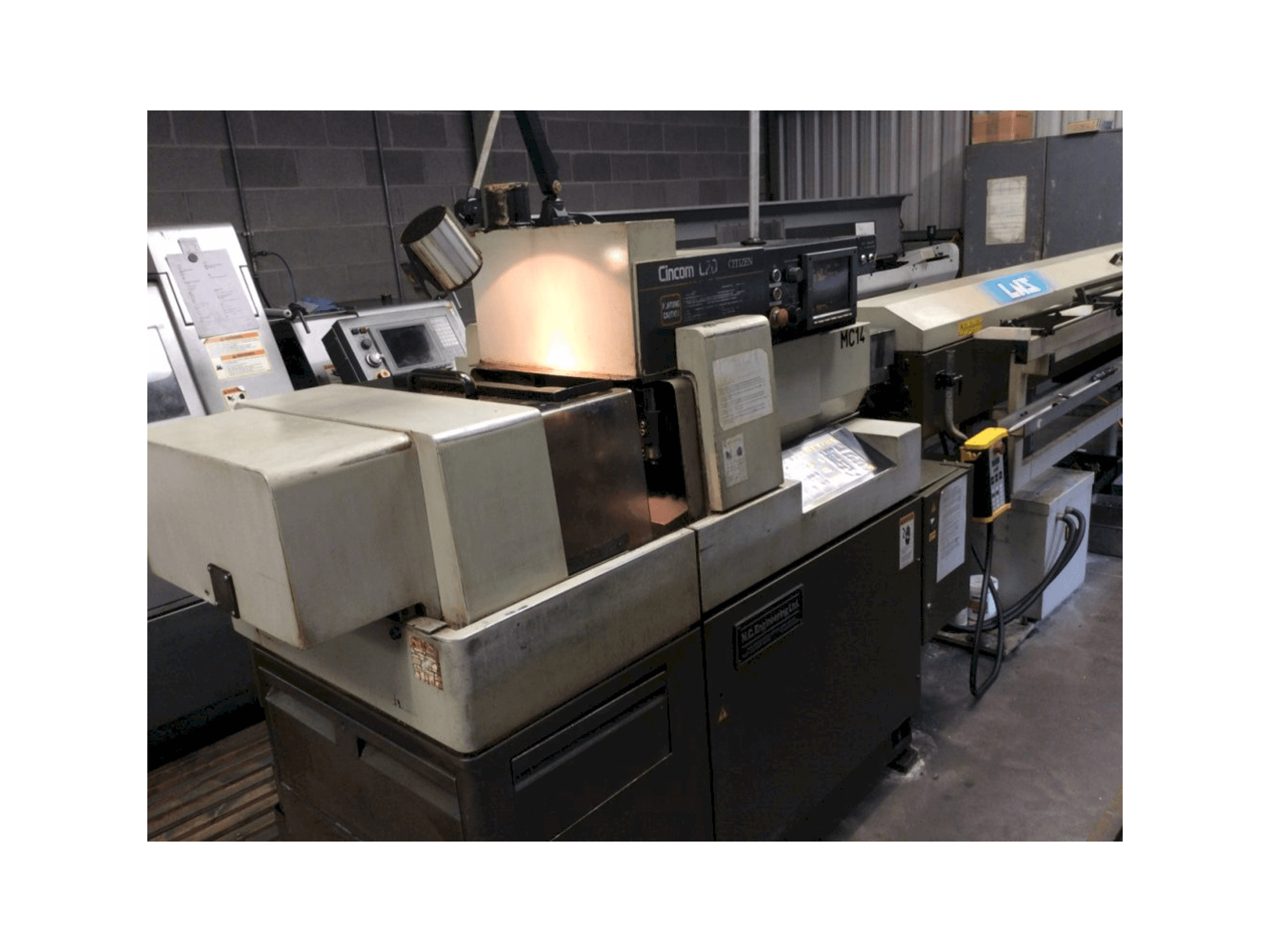 Citizen Cincom L320-maskinen framifrån