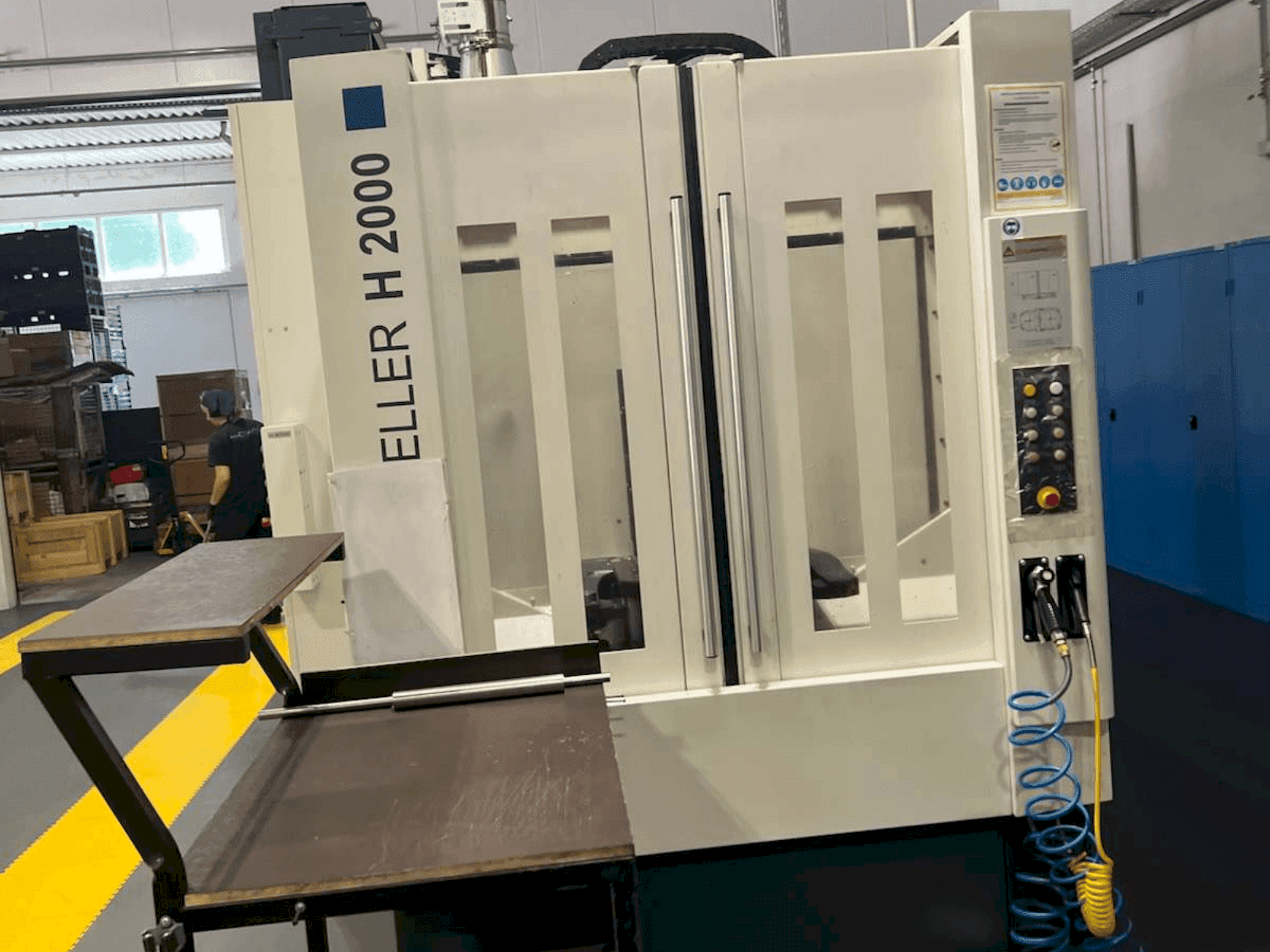 HELLER H2000-maskinen framifrån