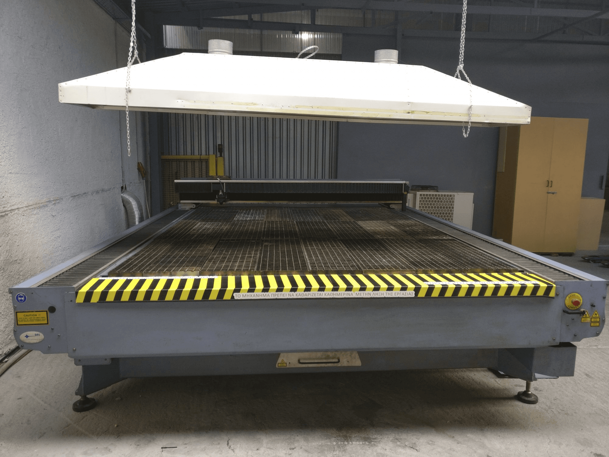 SEI Laser-maskinen framifrånMERCURY 603