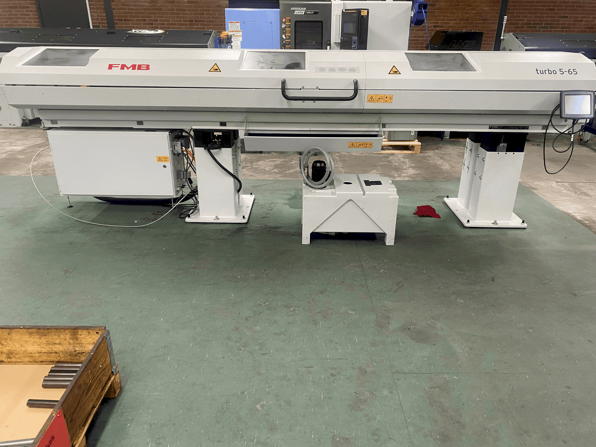 FMB Turbo 5-65-maskinen framifrån