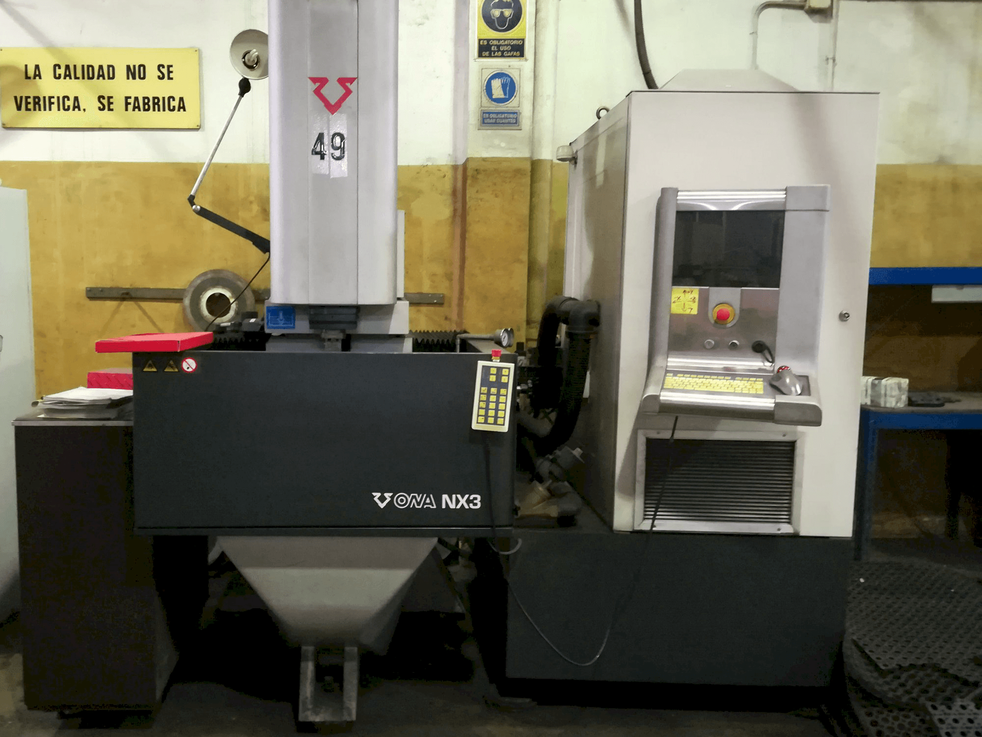 ONA-maskinen framifrånNX3