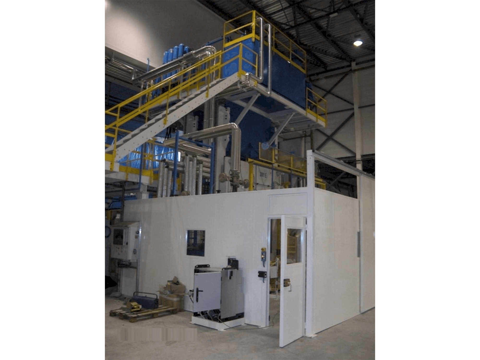 Pinette 2000 Ton-maskinen framifrån