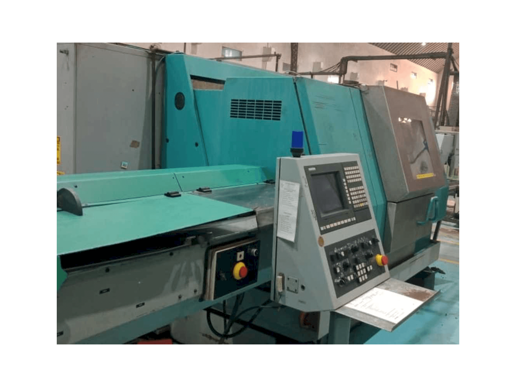 Index G200-maskinen framifrån