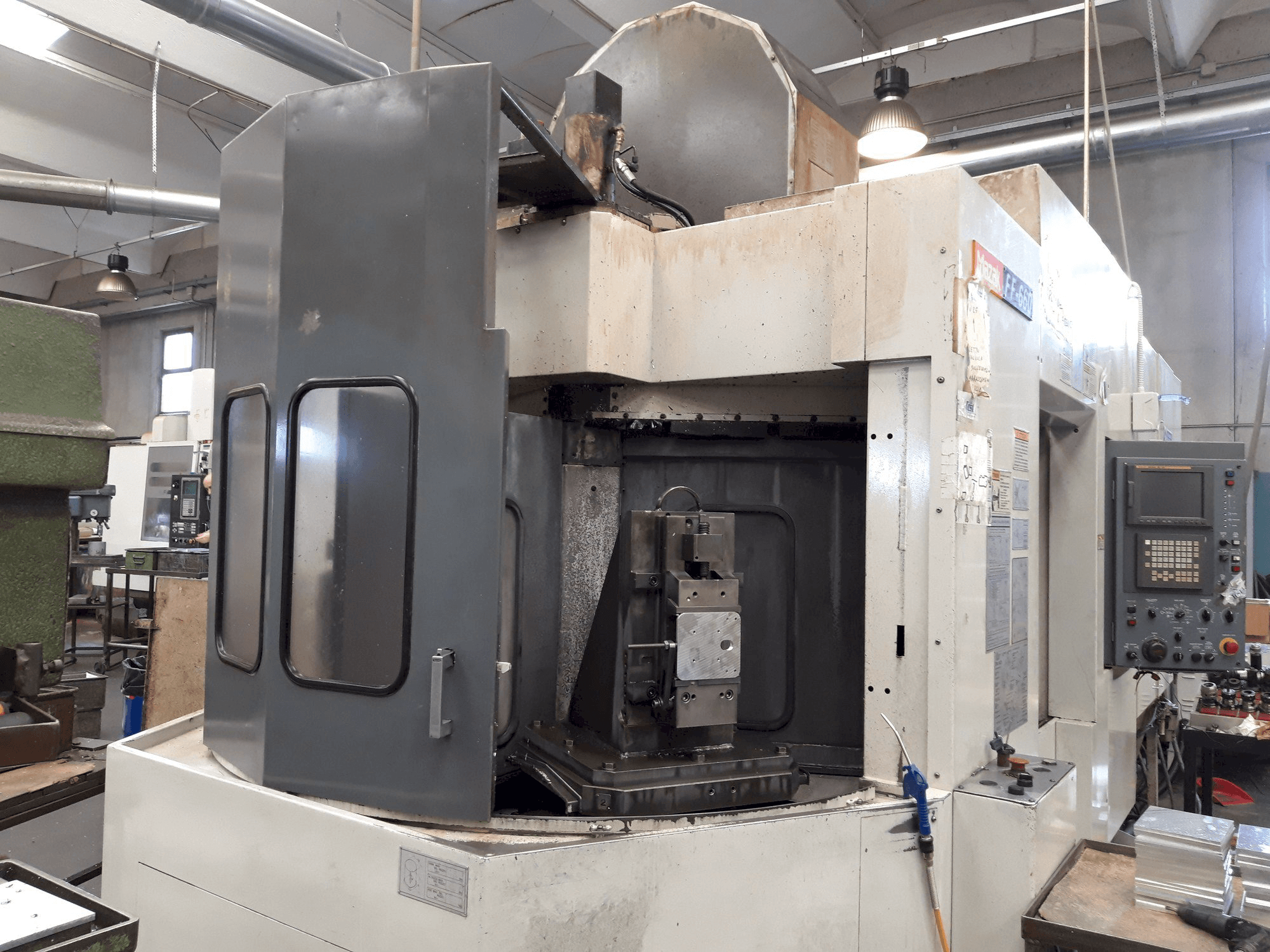 Mazak FF-660-maskinen framifrån