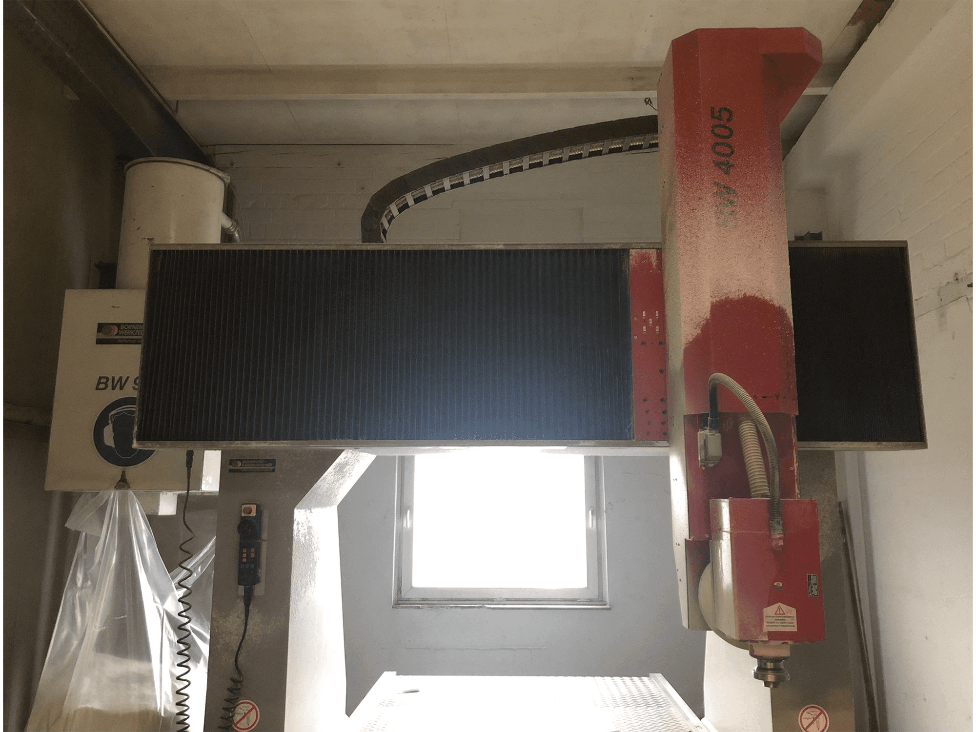 BORNEMANN BW 4005-maskinen framifrån