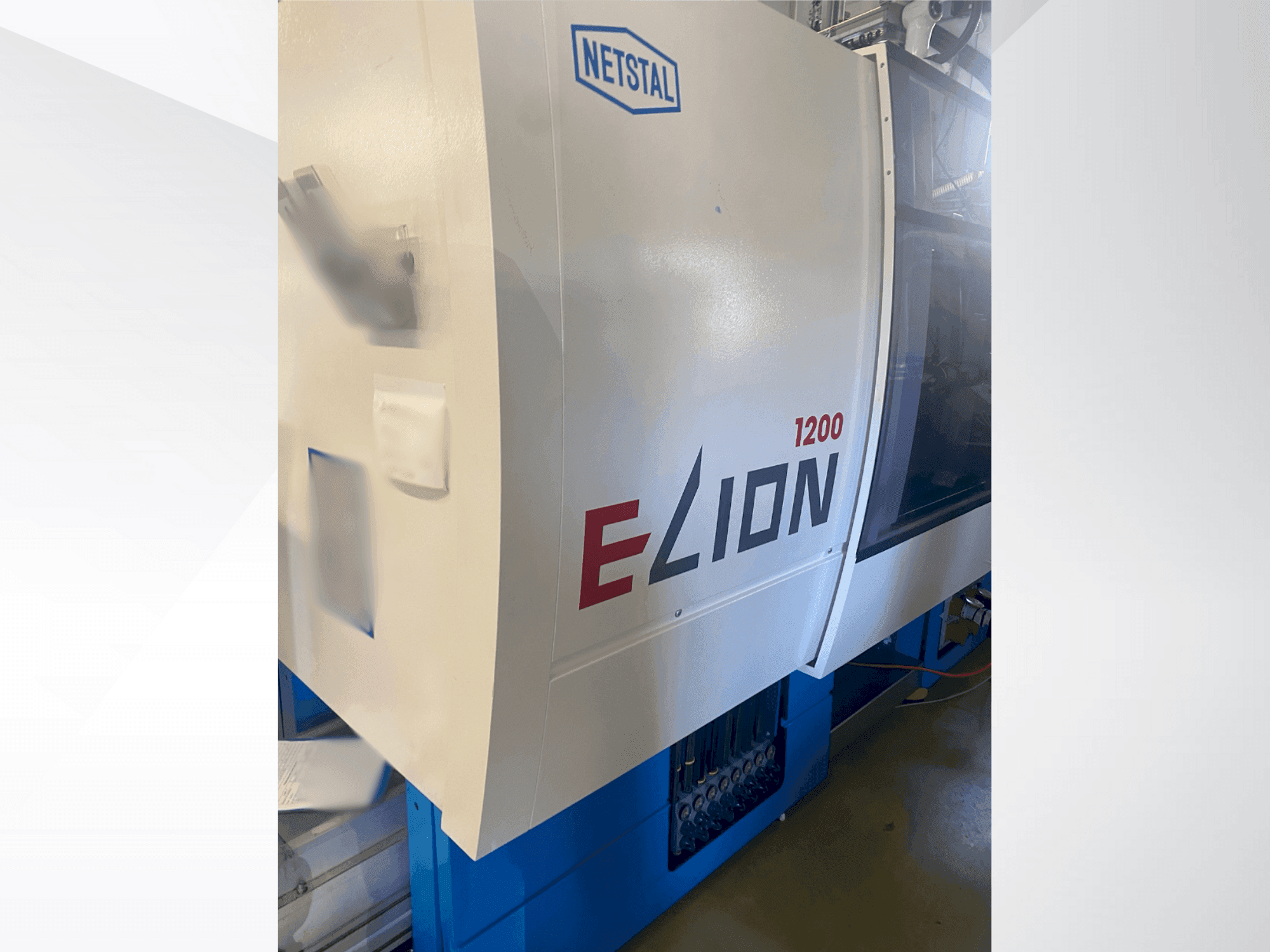 Netstal ELION 1200-270-maskinen framifrån