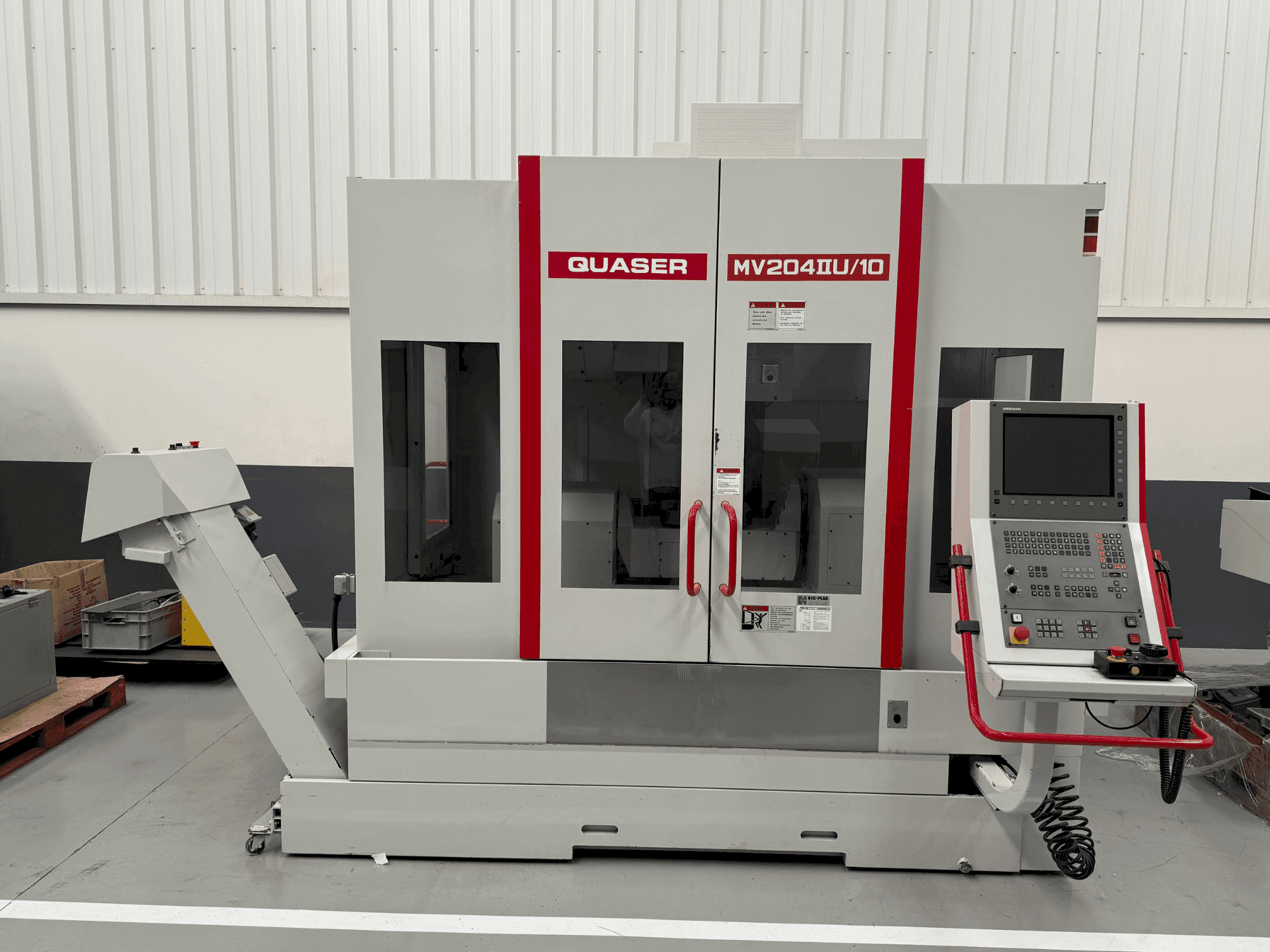 Quaser MV 204 IIU/10-maskinen framifrån