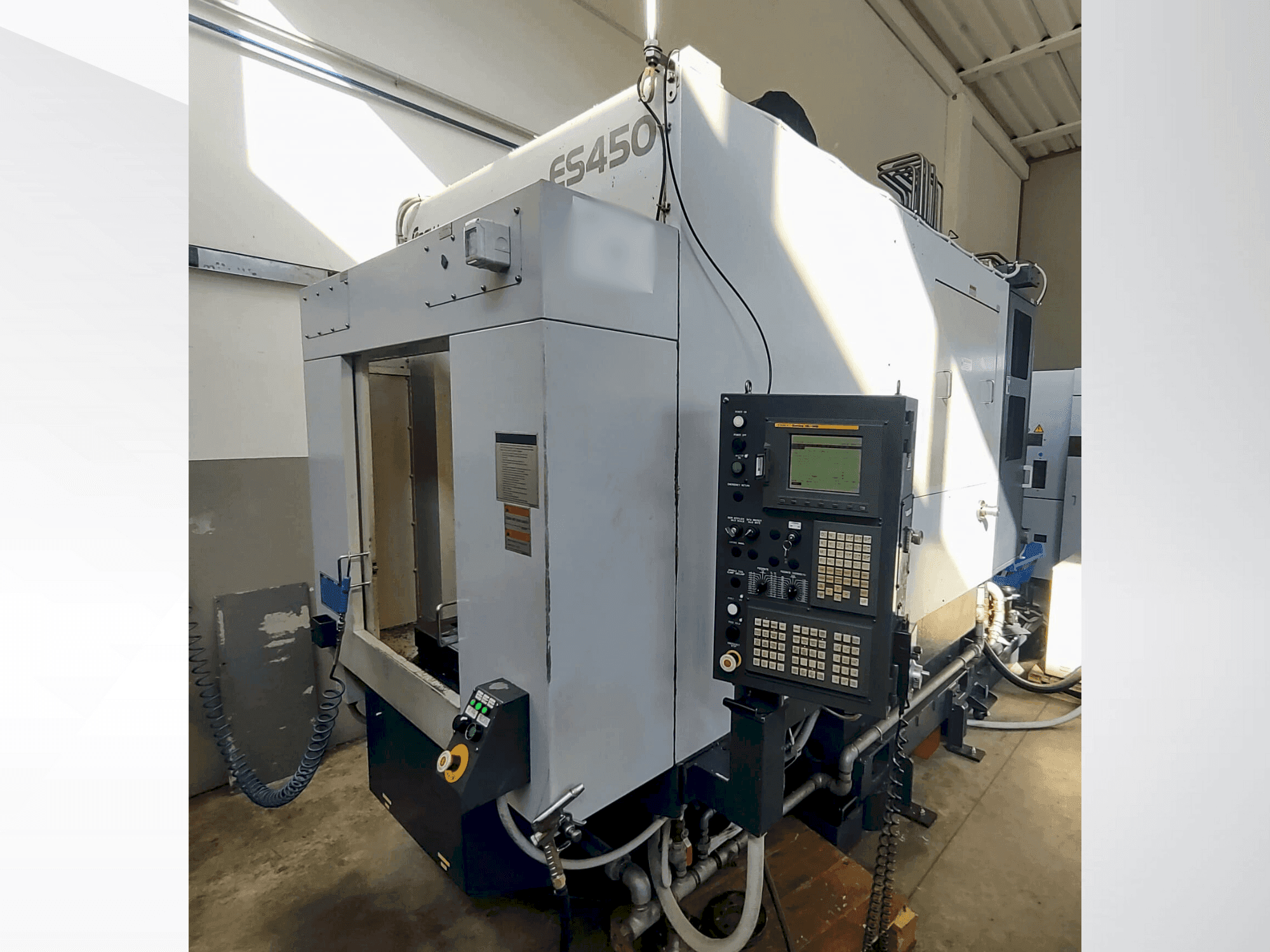 Enshu ES450-maskinen framifrån