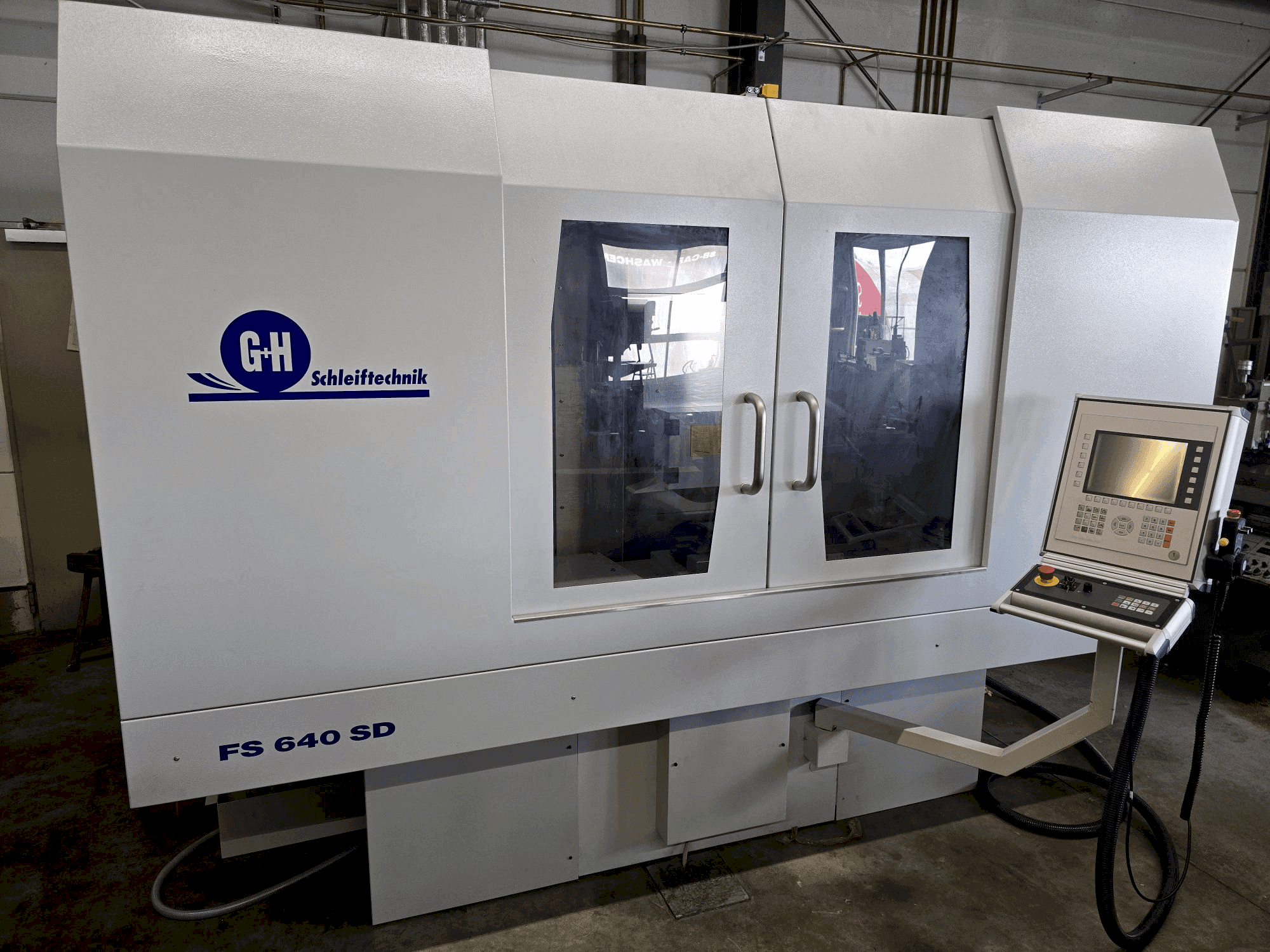 GEIBEL & HOTZ FS 640 SD-maskinen framifrån