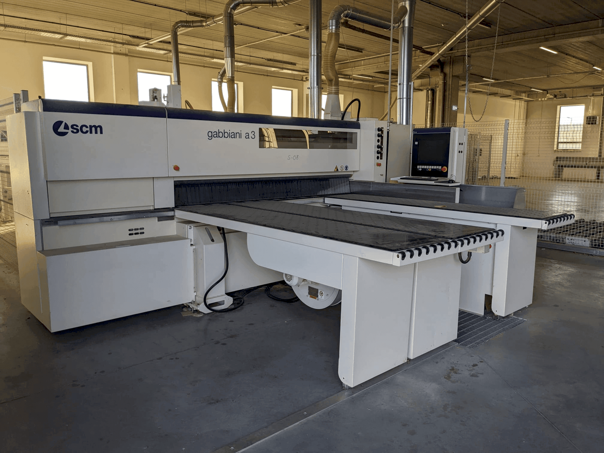 SCM Gabbiani A3 130-maskinen framifrån