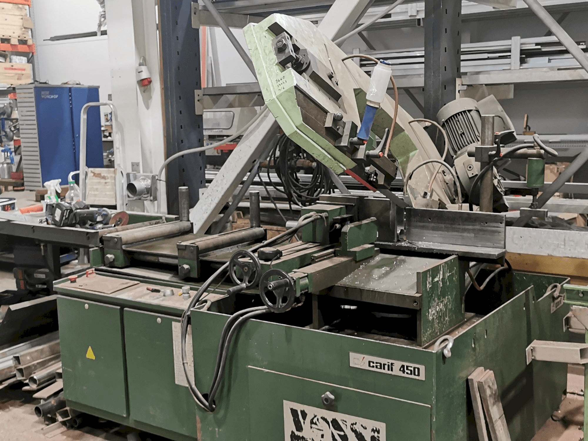 carif 450 BA-maskinen framifrån