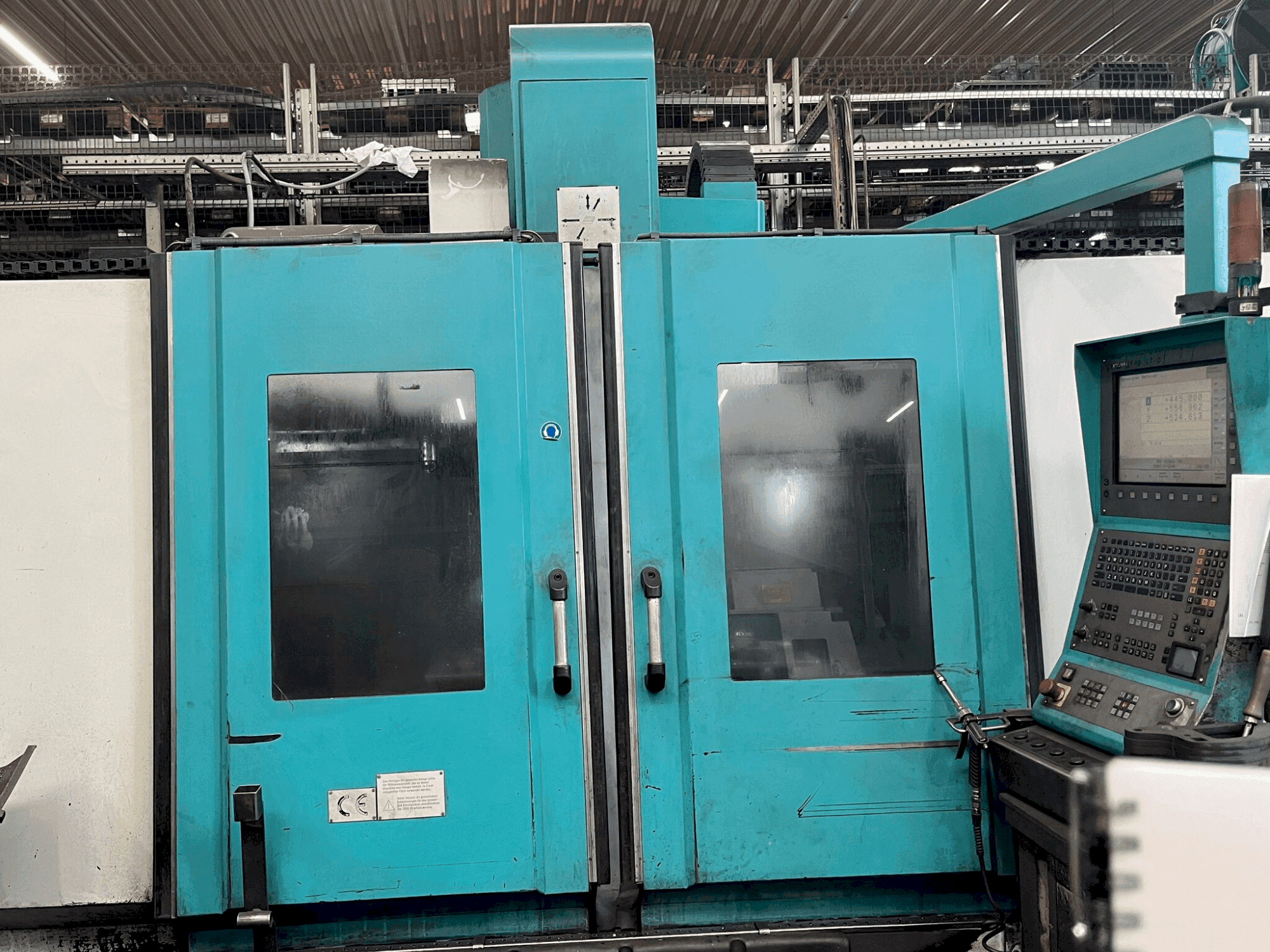 RECKERMANN RBZ-1520-maskinen framifrån