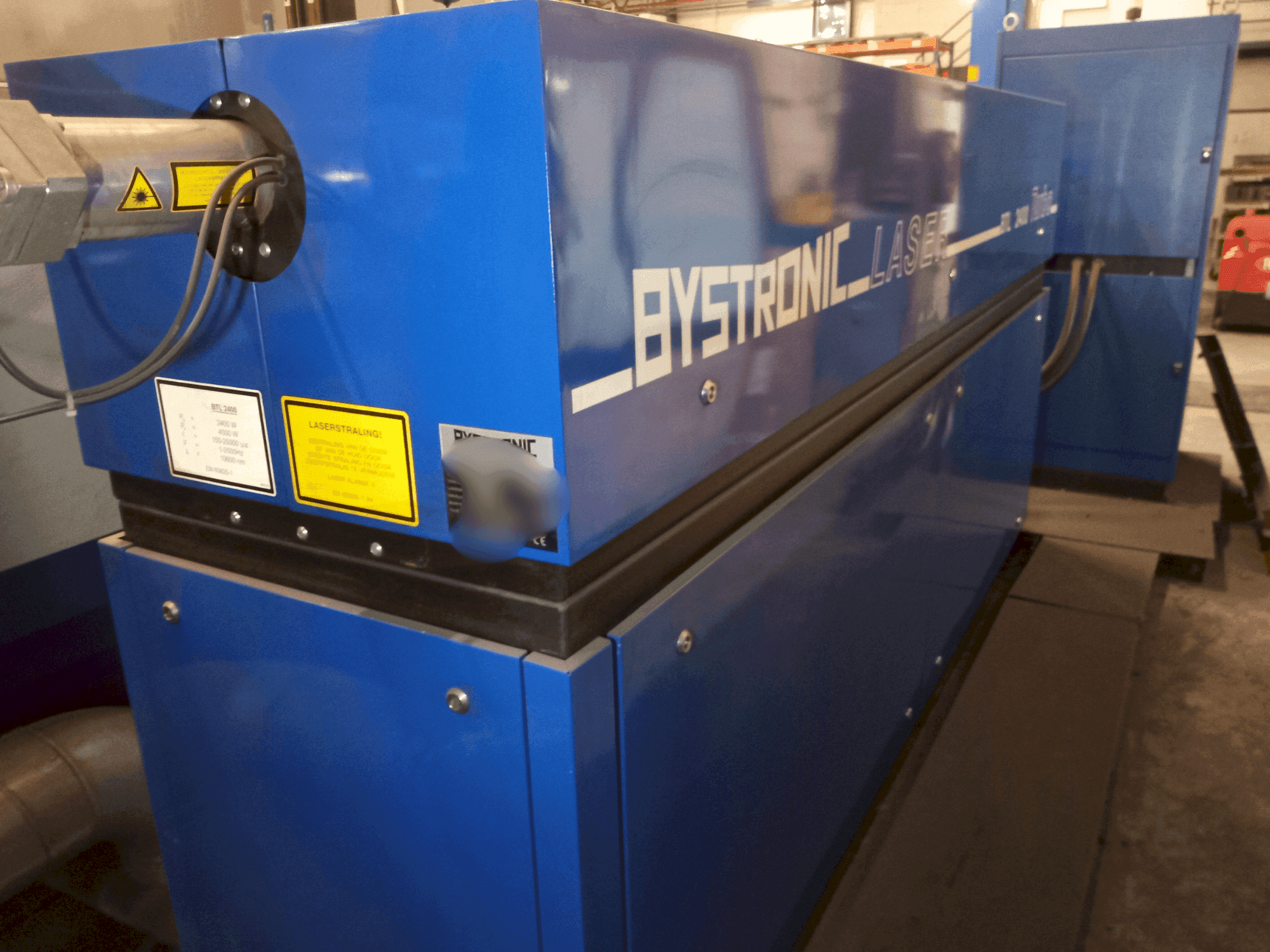 Bystronic BySprint 2512-maskinen framifrån