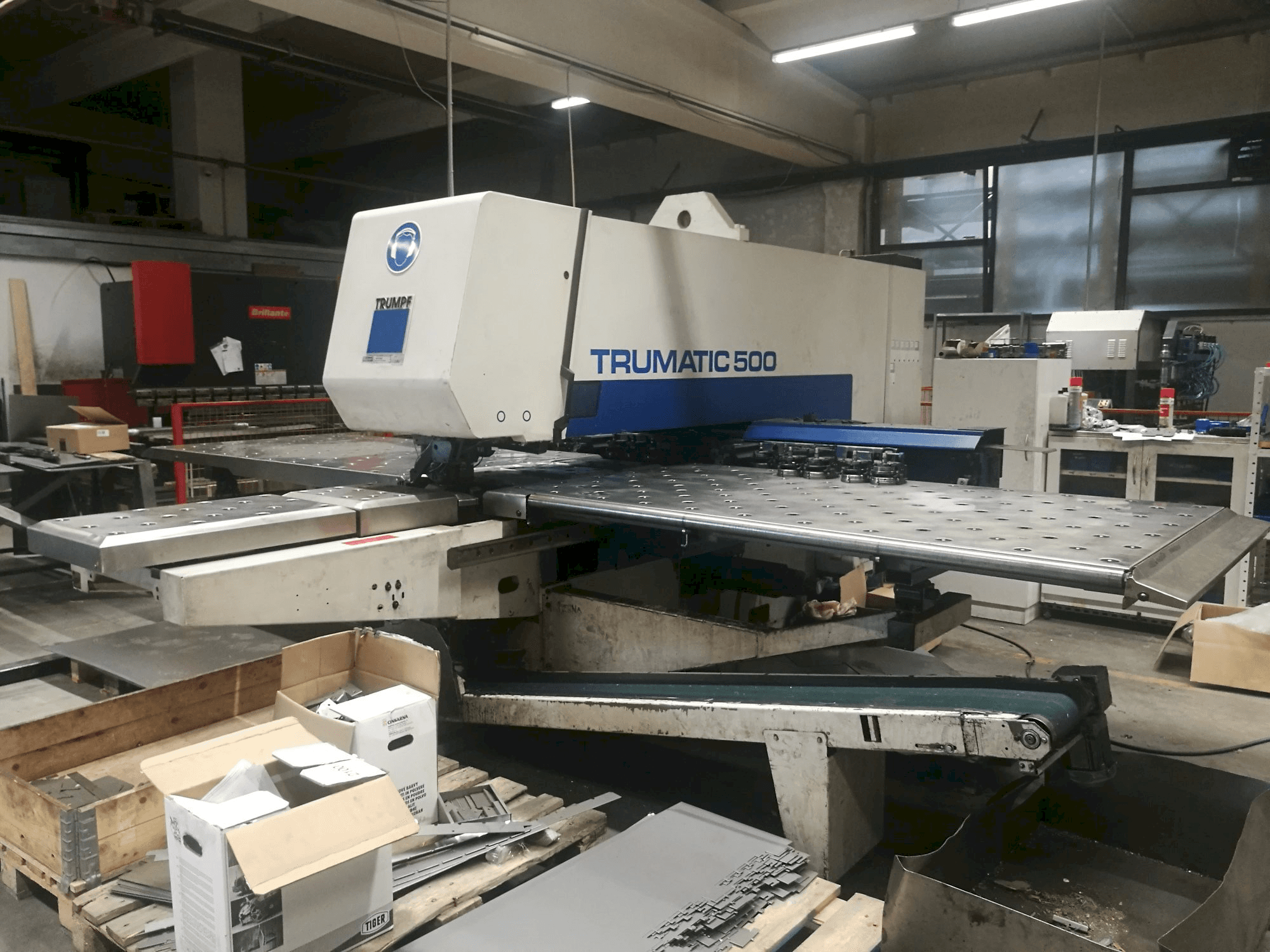 Trumpf Trumatic 500-maskinen framifrån